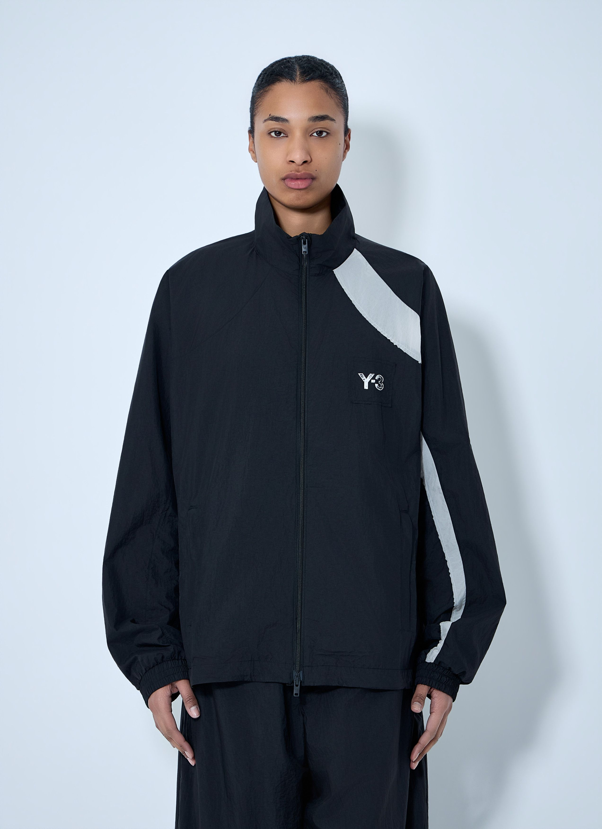 Y-3 Raw Edge 3 Stripes Nylon Shell Jacket Size XL / US 12-14 / IT 48-50 - 7 Thumbnail