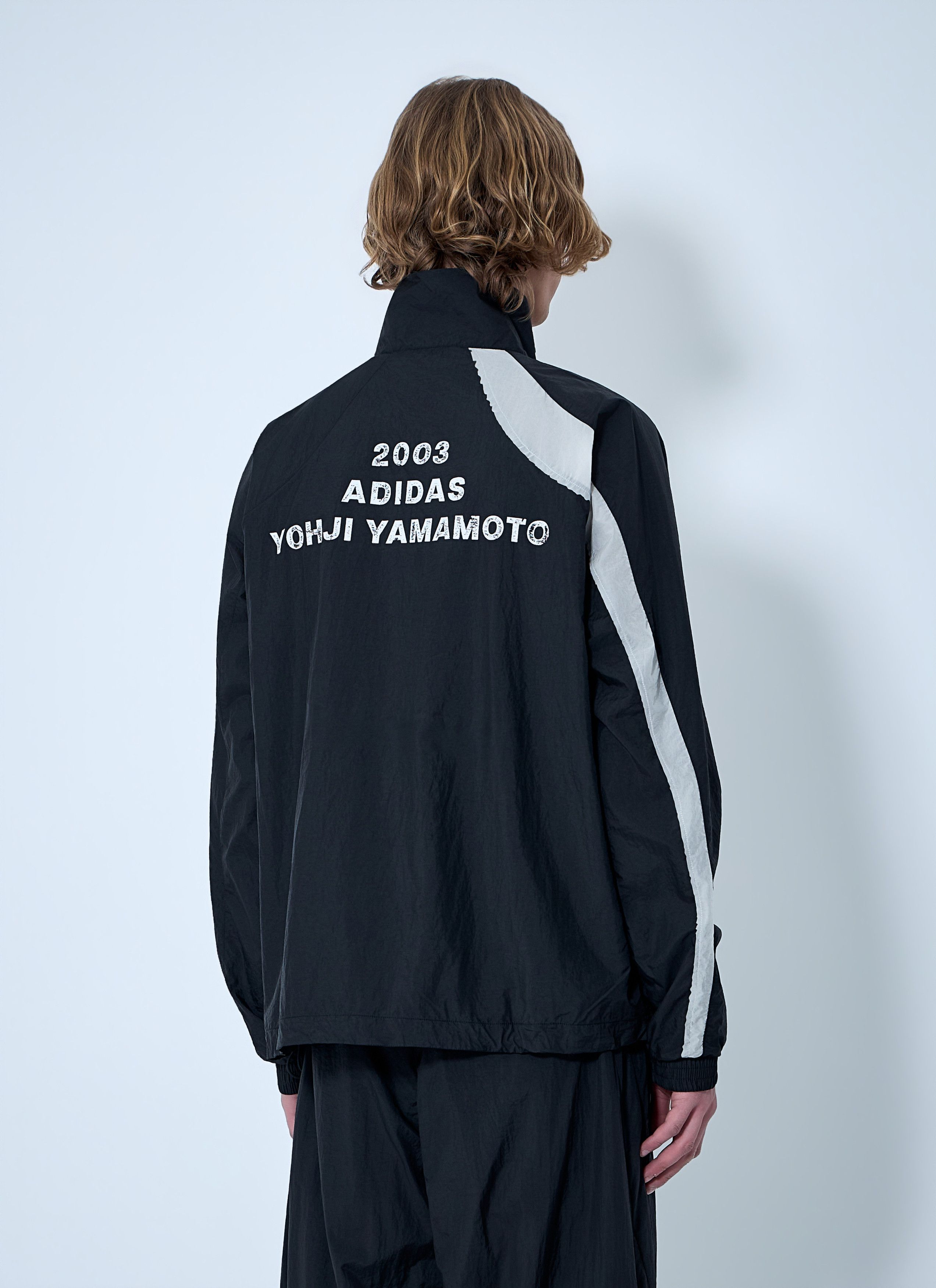 Y-3 Raw Edge 3 Stripes Nylon Shell Jacket Size XL / US 12-14 / IT 48-50 - 4 Thumbnail