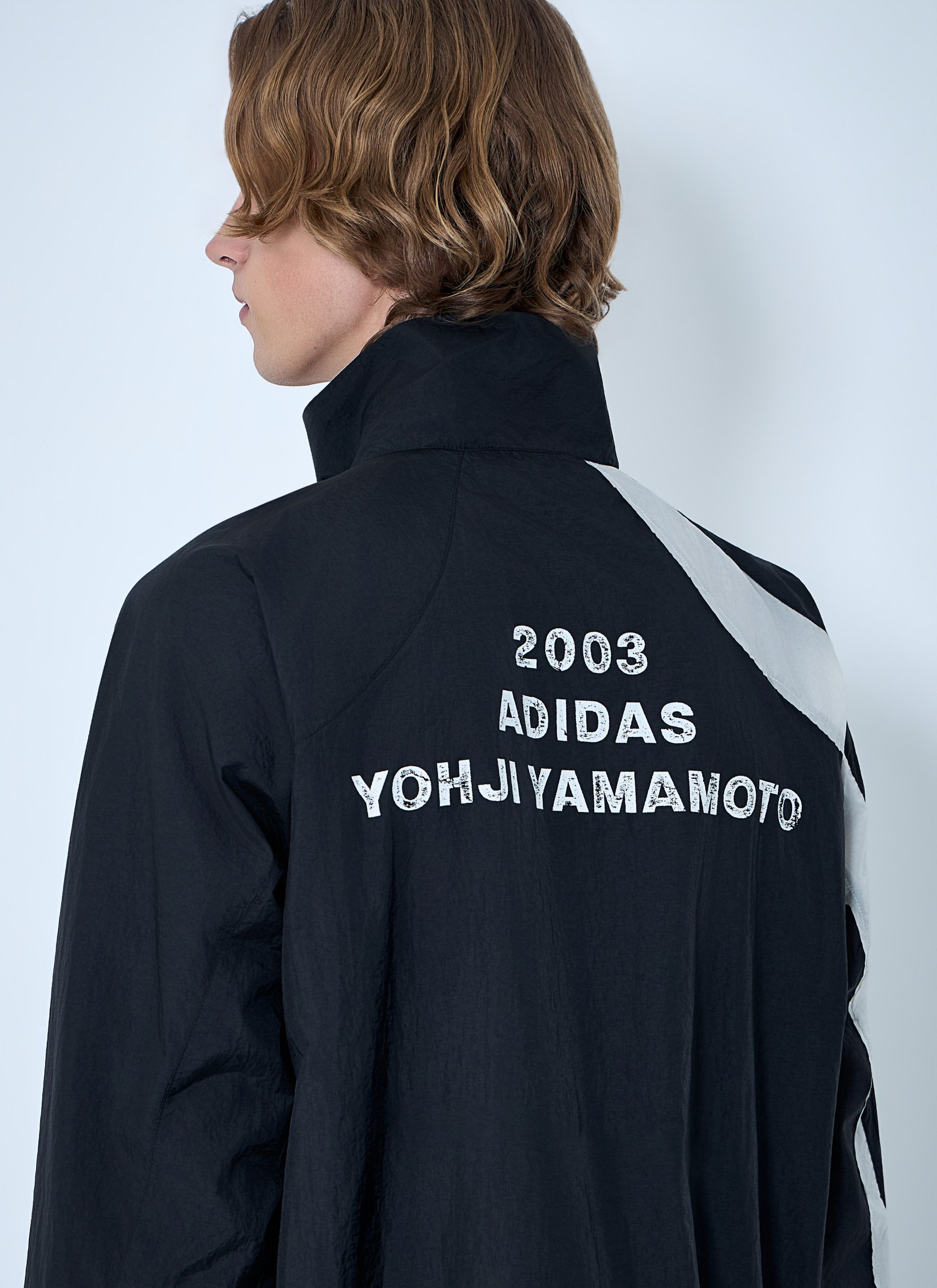Y-3 Raw Edge 3 Stripes Nylon Shell Jacket Size XL / US 12-14 / IT 48-50 - 6 Thumbnail