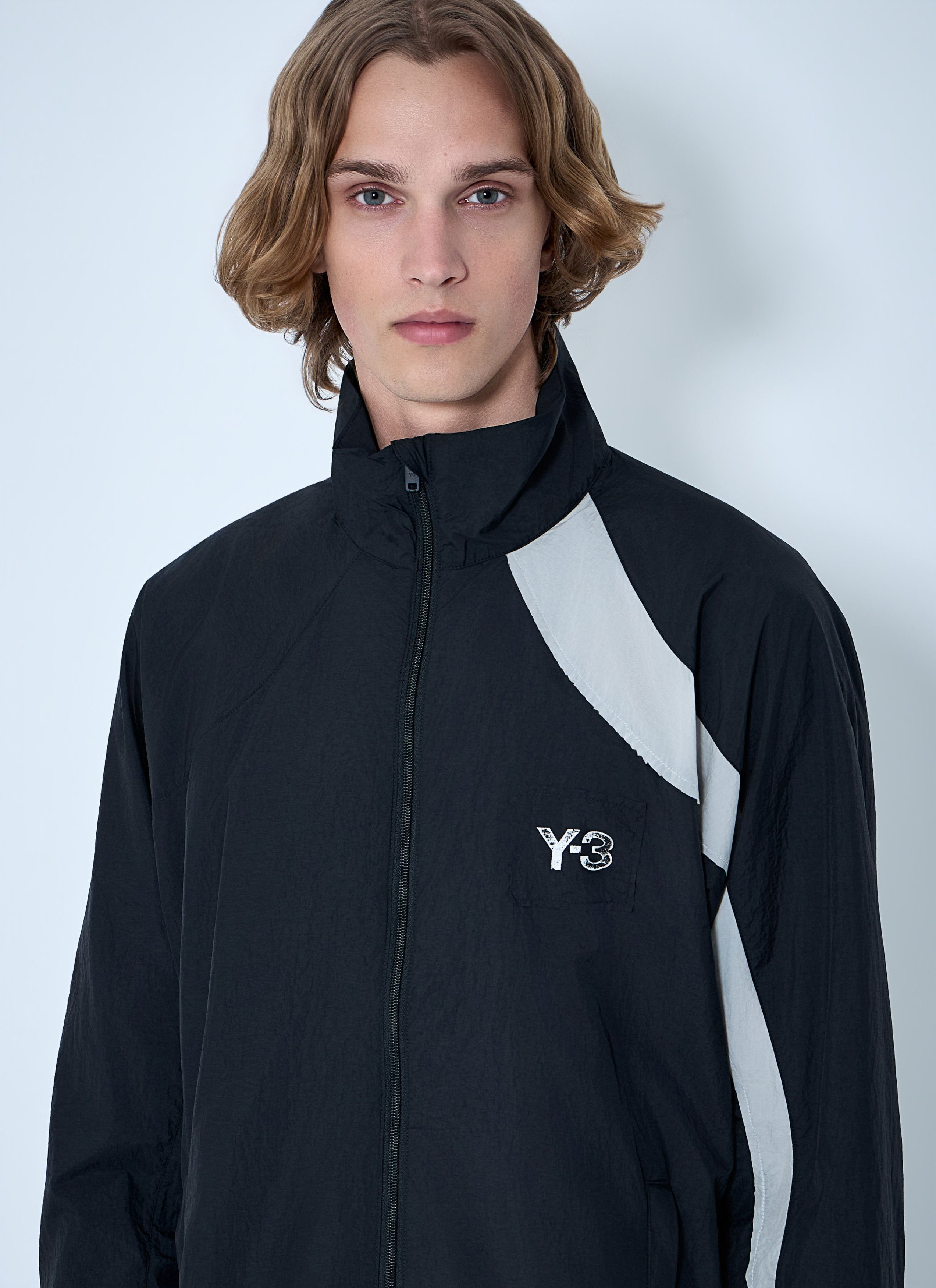 Y-3 Raw Edge 3 Stripes Nylon Shell Jacket Size XL / US 12-14 / IT 48-50 - 5 Thumbnail