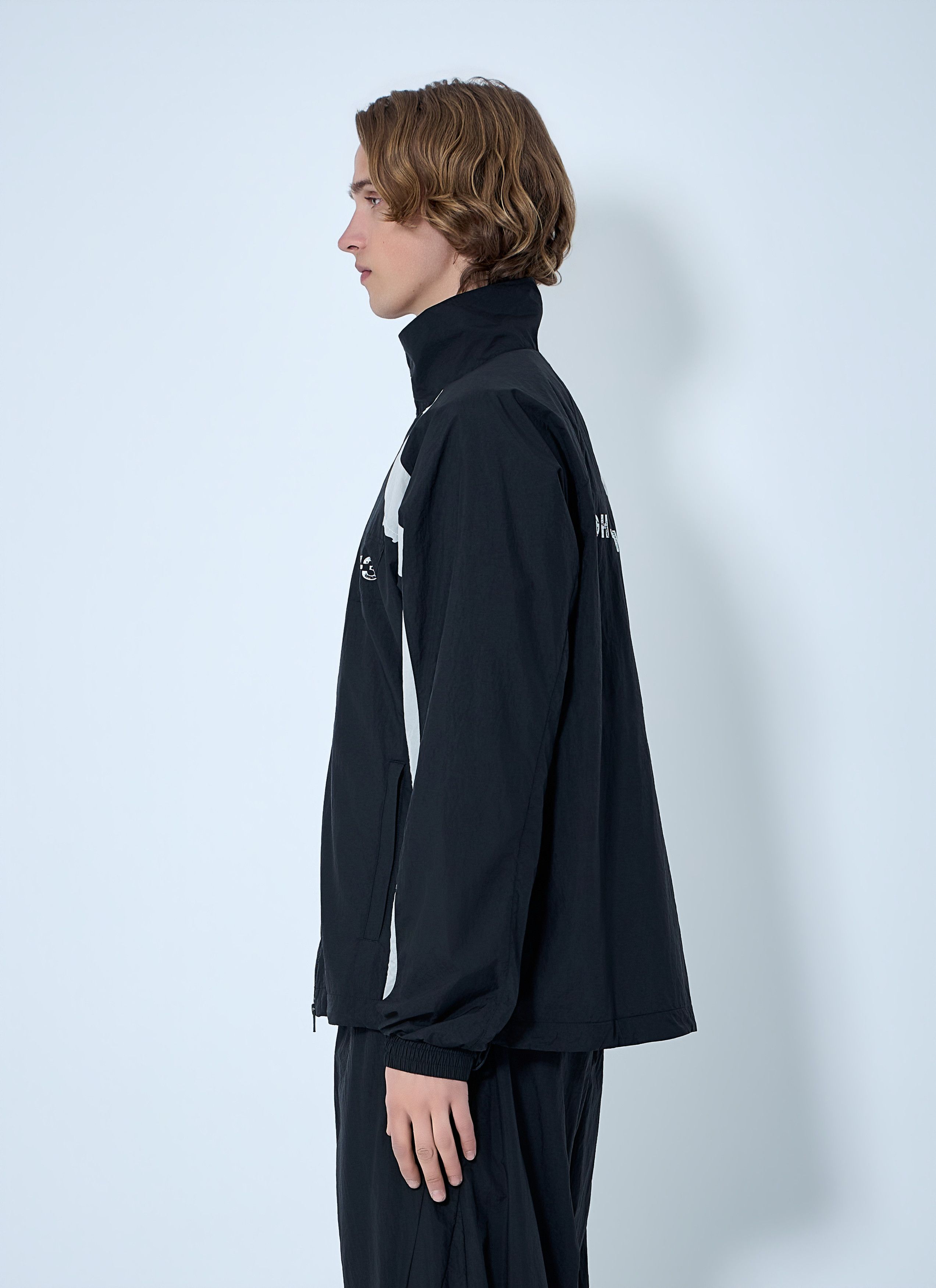 Y-3 Raw Edge 3 Stripes Nylon Shell Jacket Size US XL / EU 56 / 4 - 3 Thumbnail