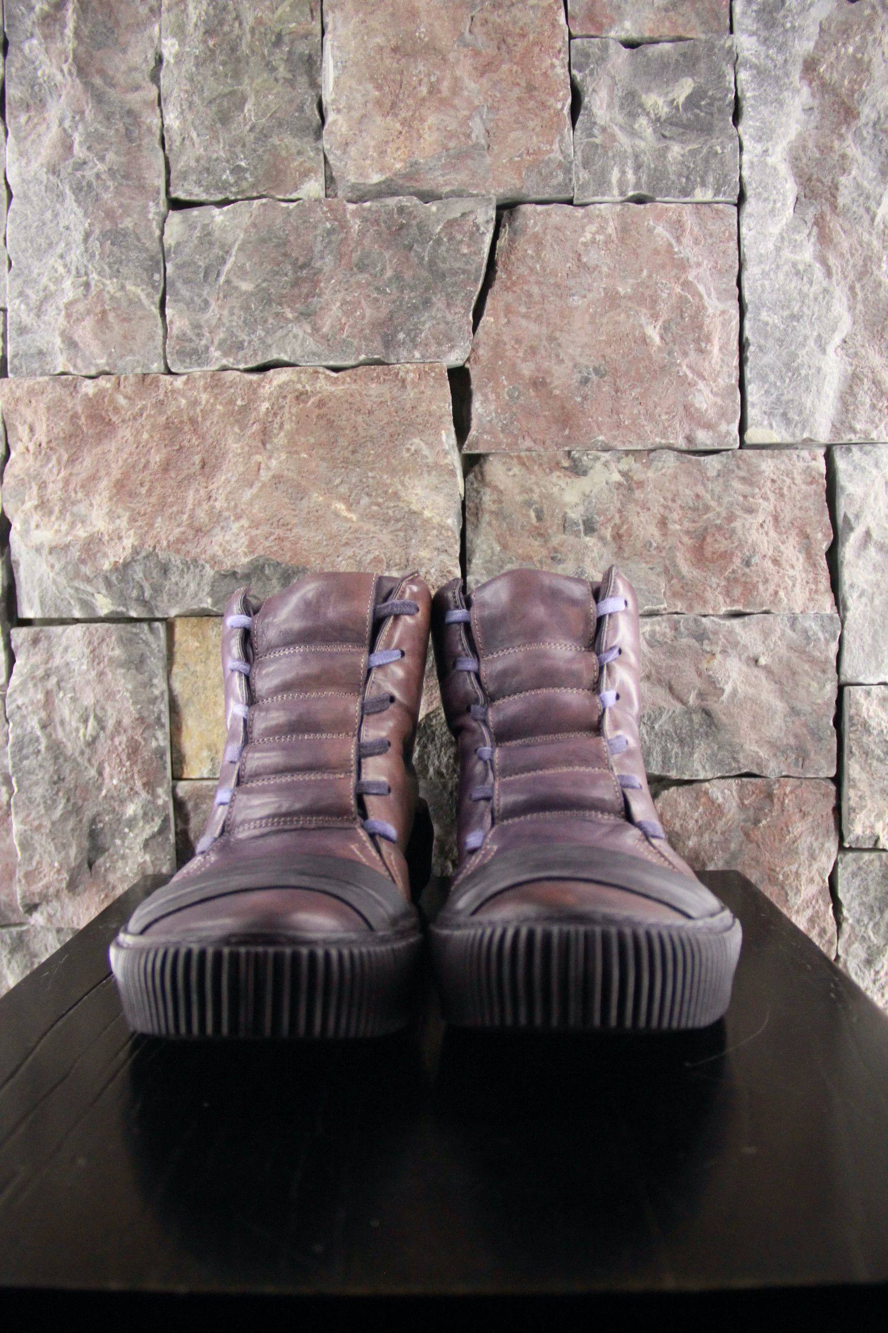Boris Bidjan Saberi Boris Bidjan Saberi Purple Sneakers Men 9 Size US 9 / EU 42 - 4 Thumbnail
