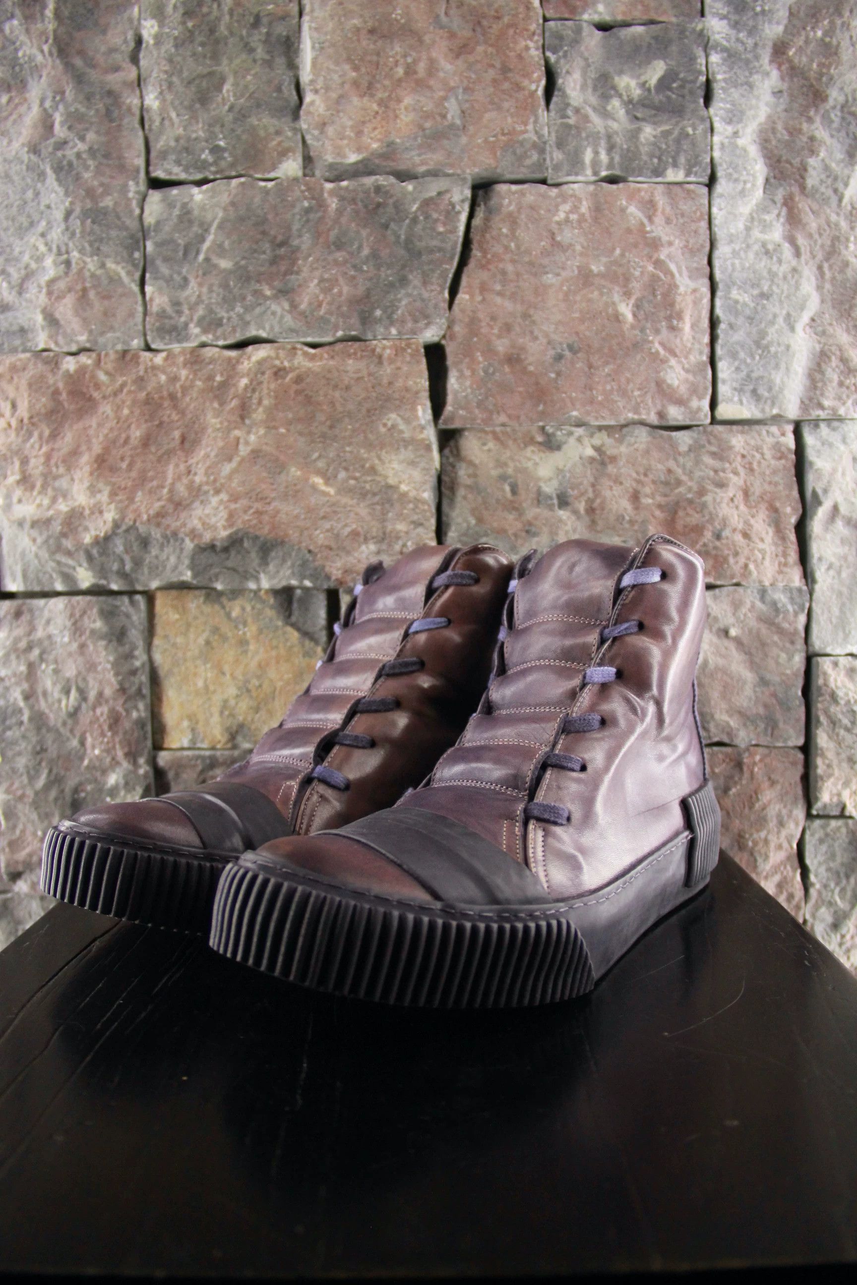 Boris Bidjan Saberi Boris Bidjan Saberi Purple Sneakers Men 10 Size US 10 / EU 43 - 5 Thumbnail