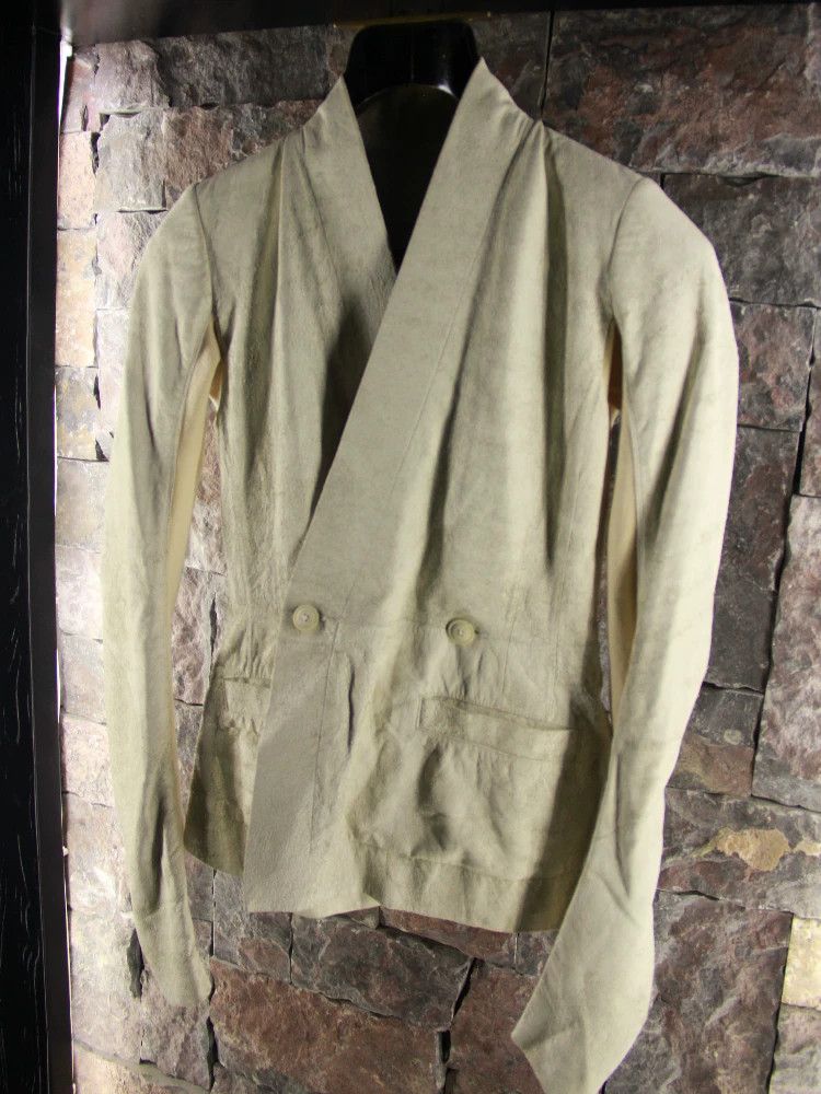 Rick Owens Rick Owens White Blazer Men 38r Size 38R - 5 Thumbnail