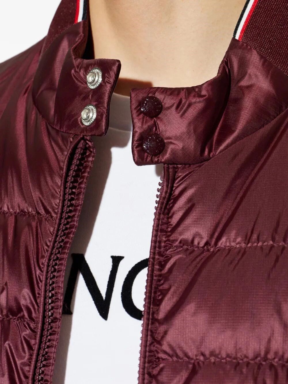 Moncler `Rigel` Biker Jacket Size US M / EU 48-50 / 2 - 5 Thumbnail