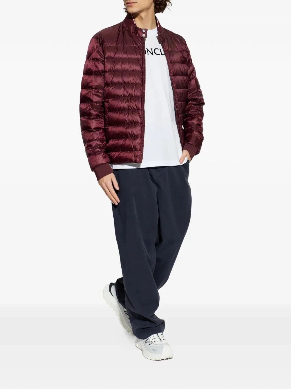 Moncler `Rigel` Biker Jacket Size US XXL / EU 58 / 5 - 2 Thumbnail