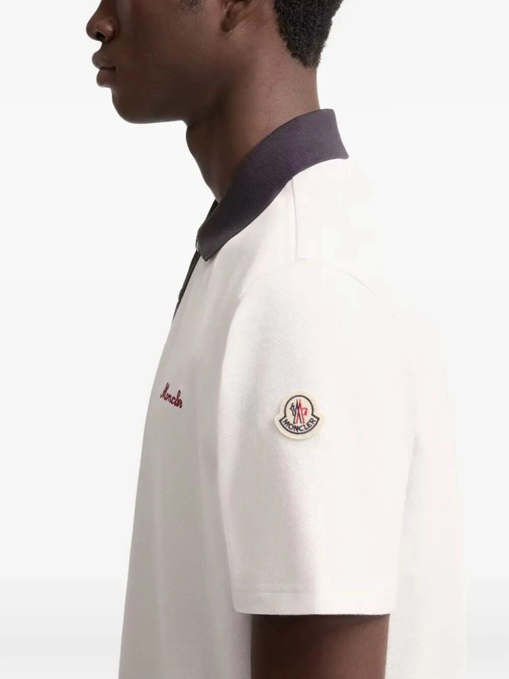 Moncler Short Sleeve Polo Size US XL / EU 56 / 4 - 3 Thumbnail