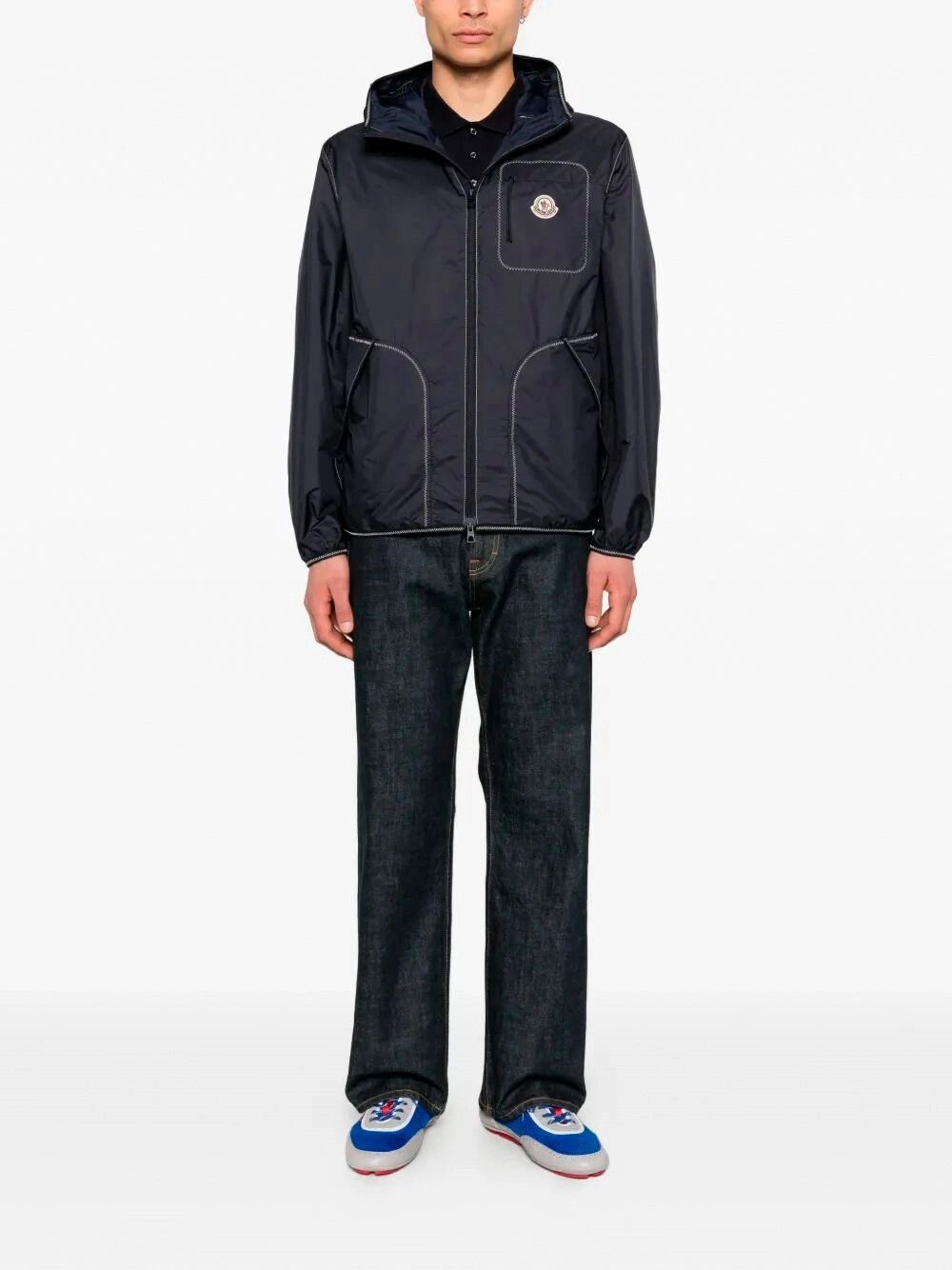Moncler Short Sleeve Polo Size US S / EU 44-46 / 1 - 2 Thumbnail