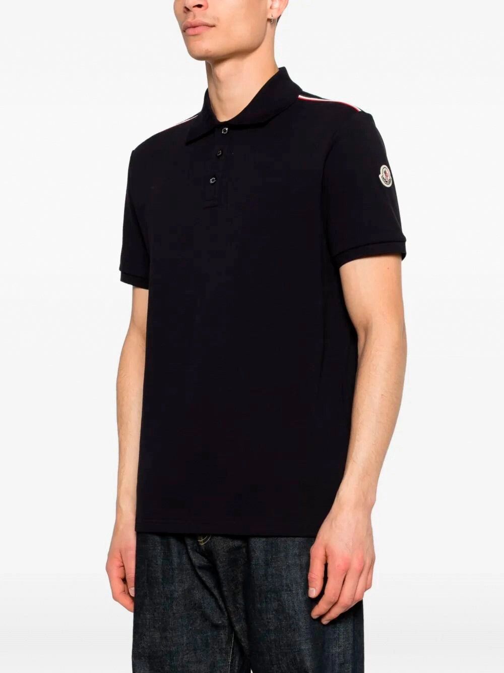 Moncler Short Sleeve Polo Size US S / EU 44-46 / 1 - 5 Thumbnail