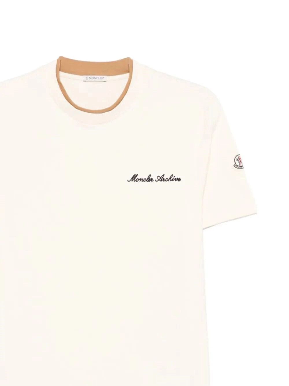 Moncler Short Sleeve T-Shirt Size US L / EU 52-54 / 3 - 2 Thumbnail