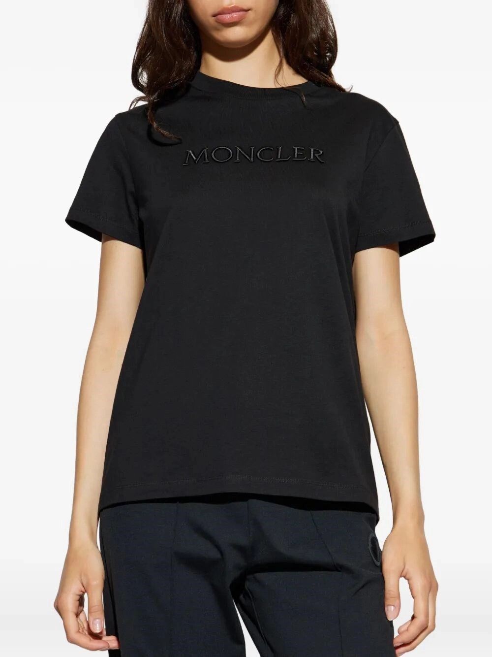 Moncler Short Sleeve T-Shirt Size M / US 6-8 / IT 42-44 - 3 Thumbnail