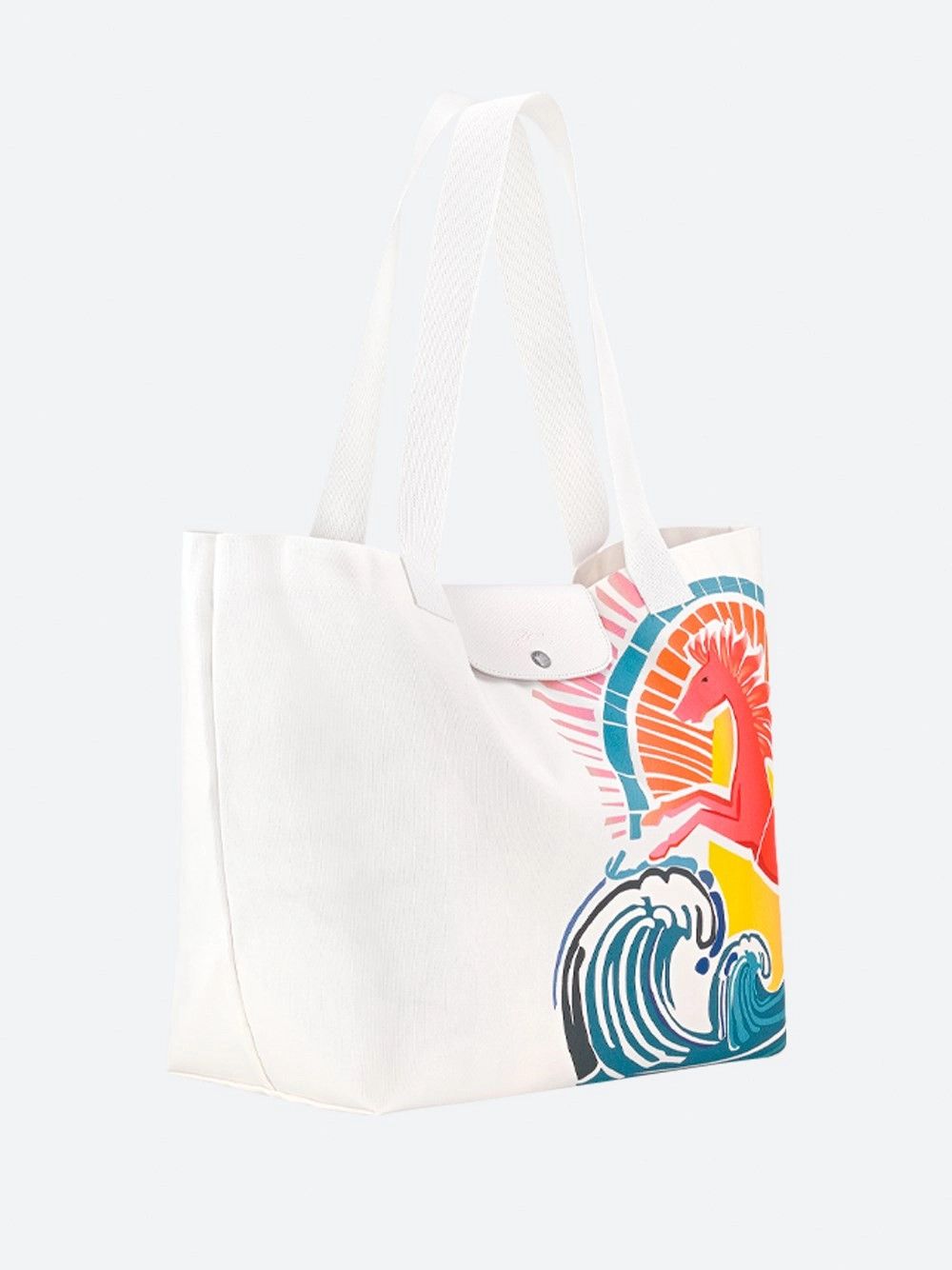 Longchamp `Le Pliage Surf` Large Tote Bag Size ONE SIZE - 3 Thumbnail