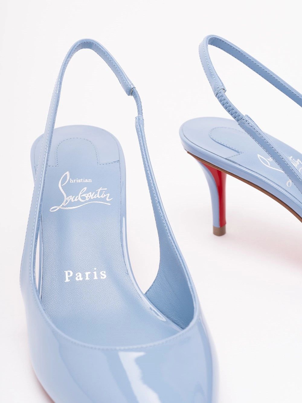 Christian Louboutin `Miss Z 60` Slingbacks Size US 7 / IT 37 - 5 Thumbnail