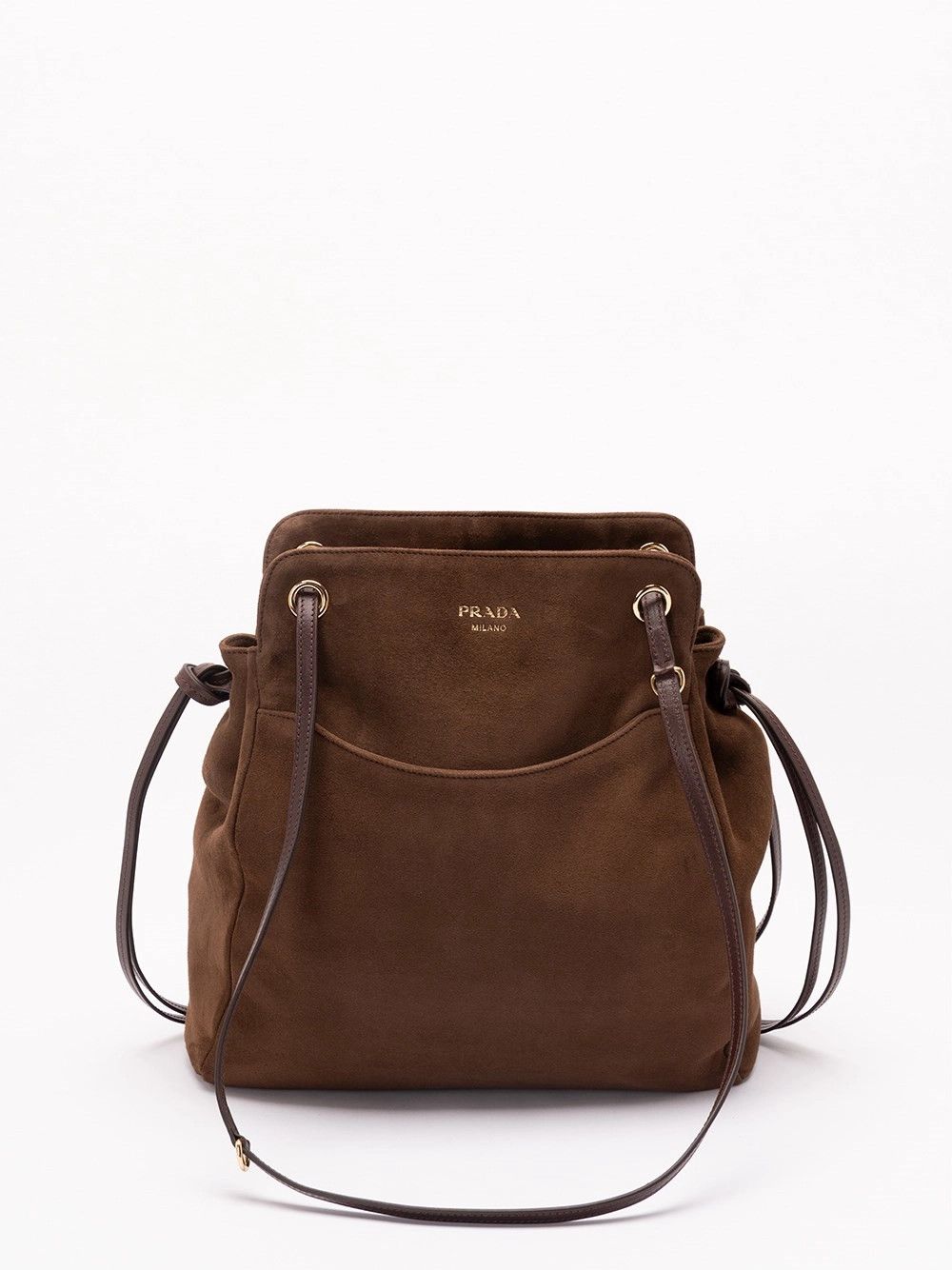 Prada Leather Shoulder Bag Size ONE SIZE - 3 Thumbnail