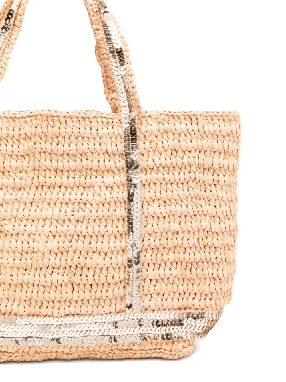Vanessa Bruno Raphia Extra Small Cabas Tote Size ONE SIZE - 3 Thumbnail