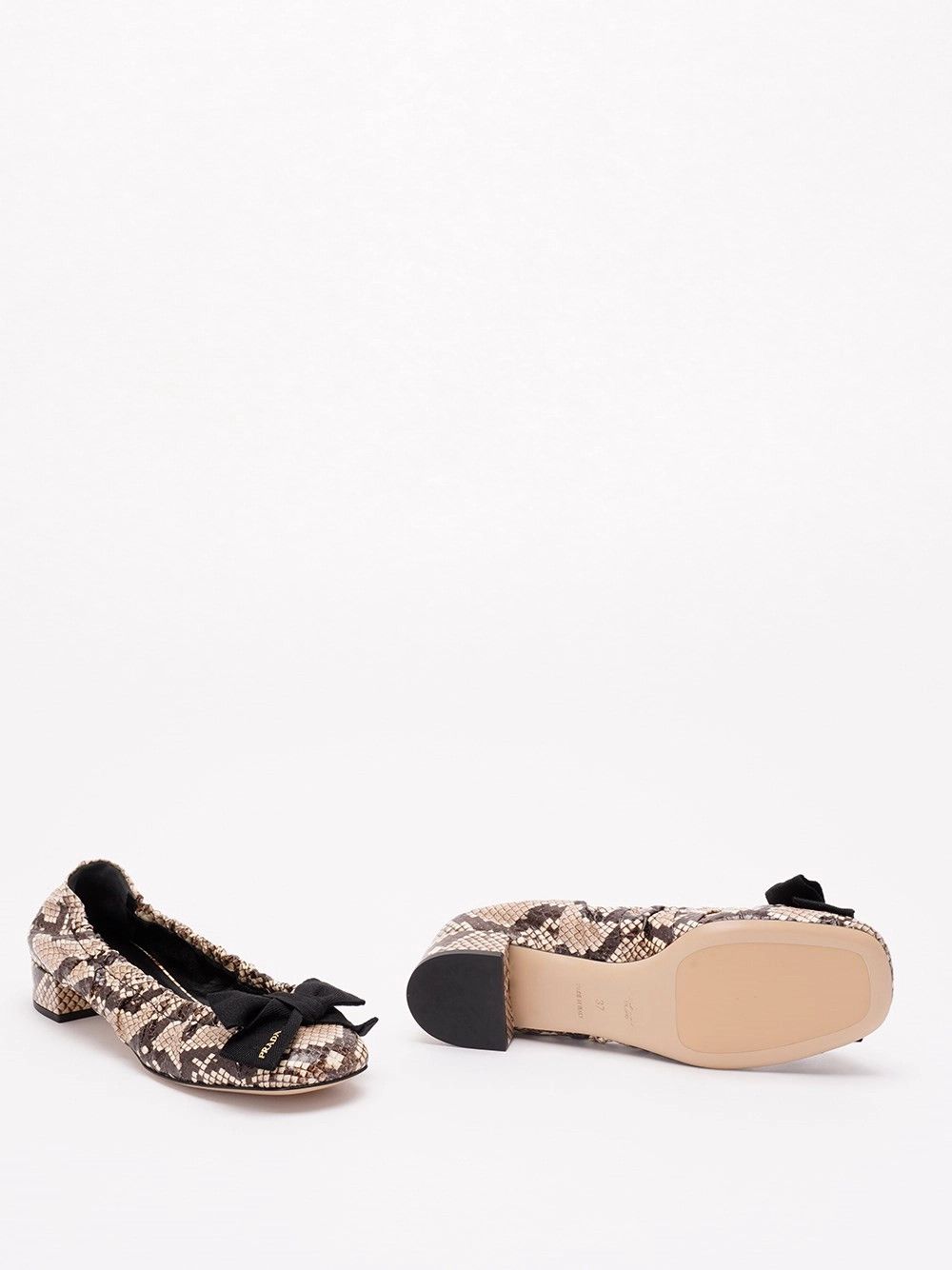 Prada Ayers Ballerinas Size US 10 / IT 40 - 4 Thumbnail