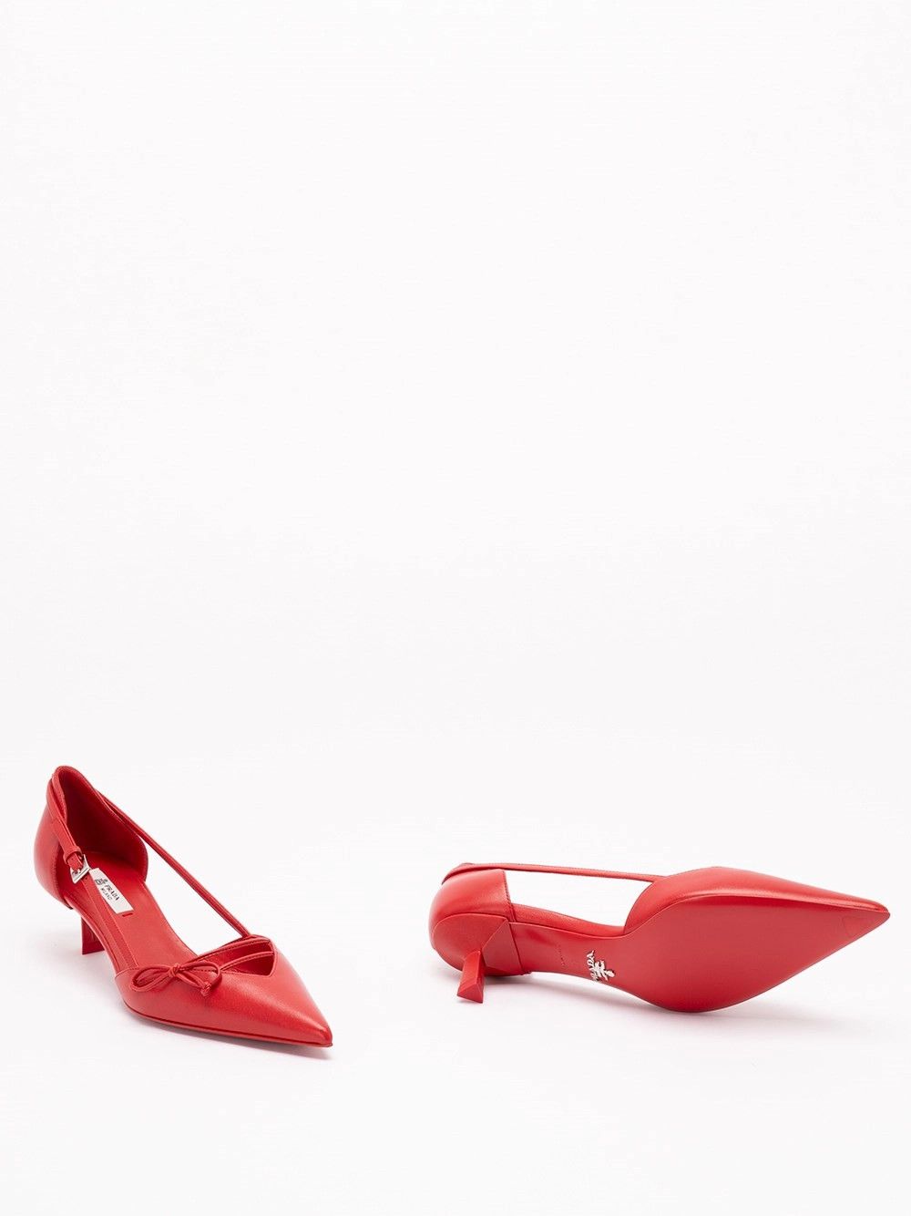 Prada Leather Pumps Size US 6 / IT 36 - 4 Thumbnail