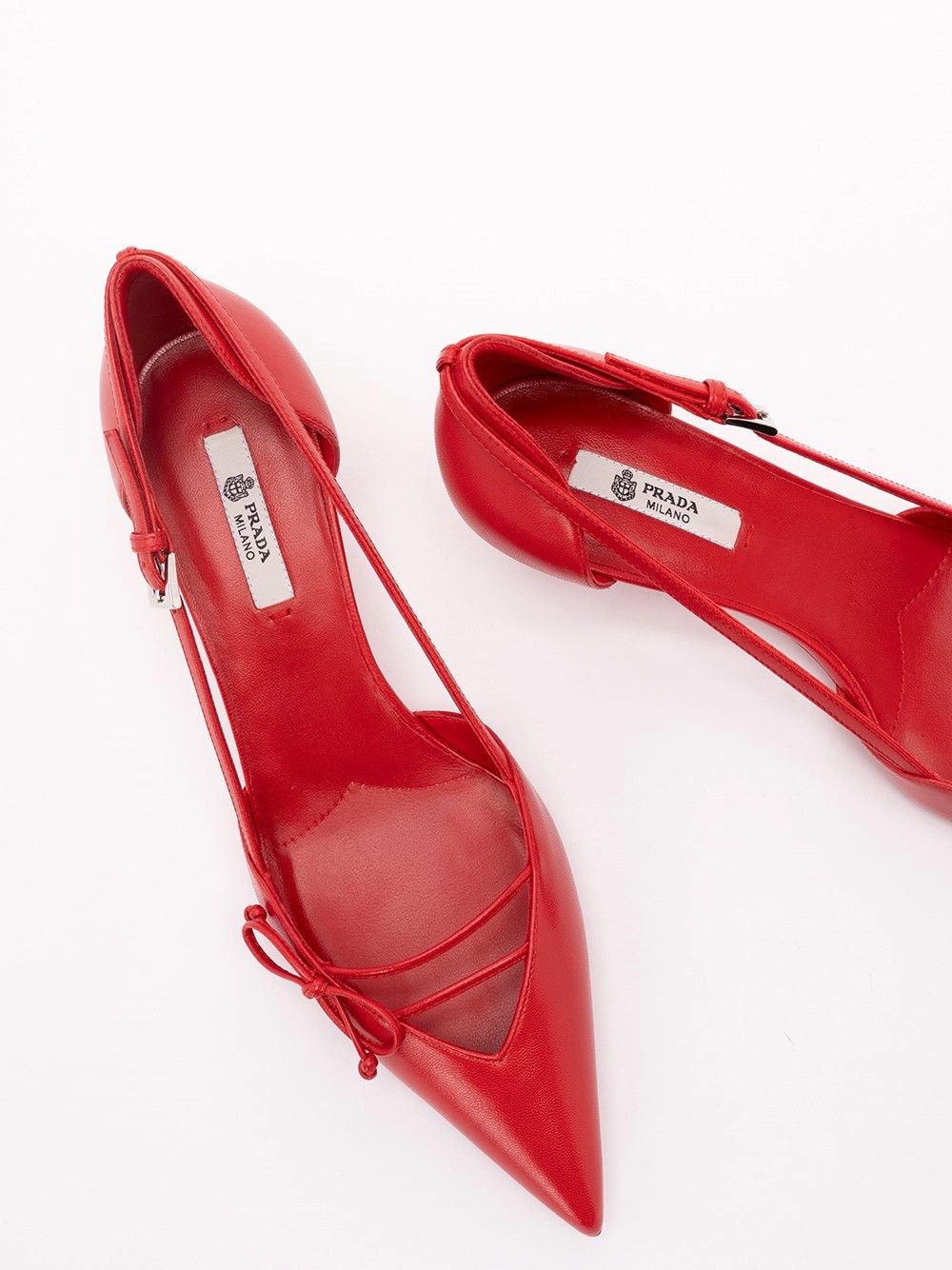 Prada Leather Pumps Size US 7 / IT 37 - 6 Thumbnail
