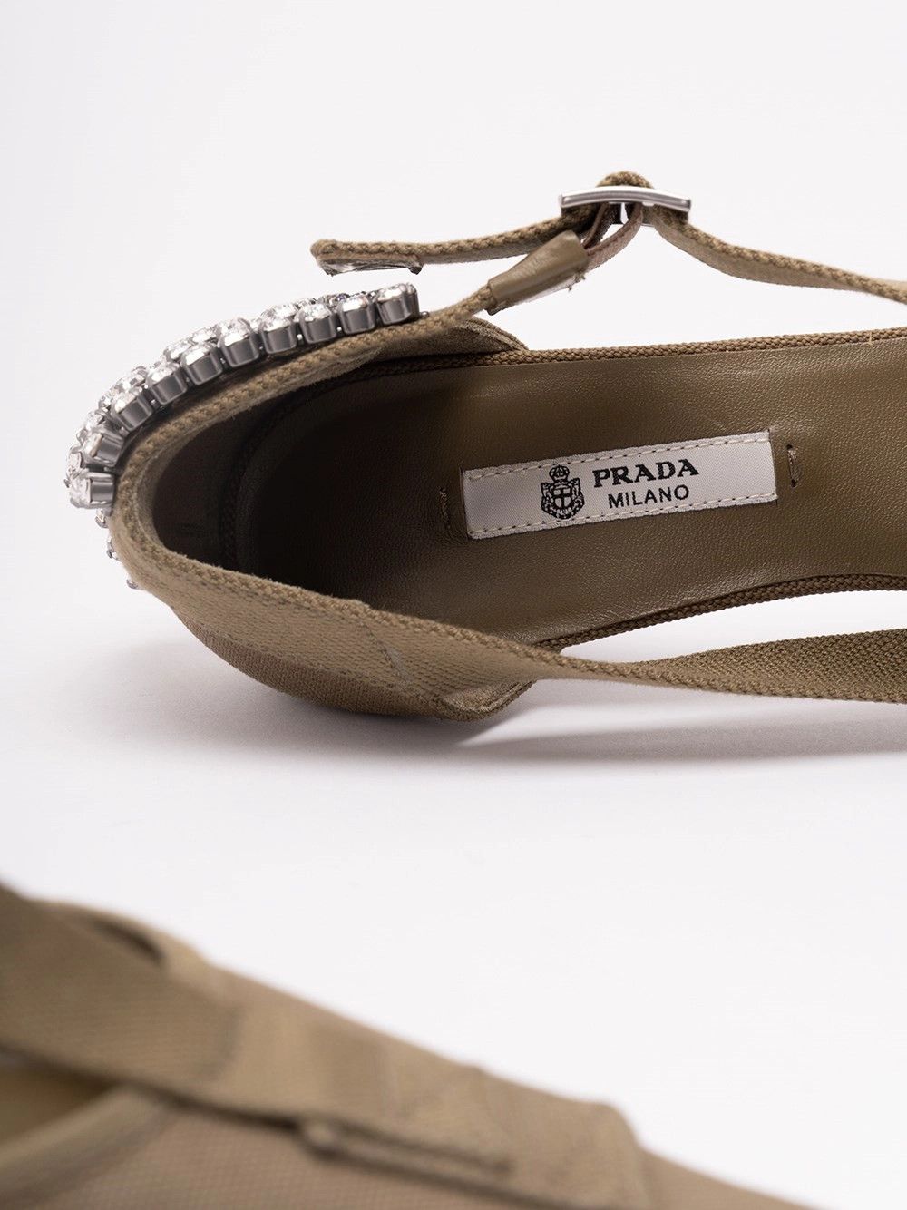 Prada Cotton Pumps Size US 8 / IT 38 - 6 Thumbnail