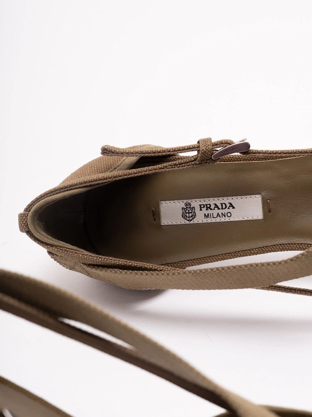 Prada Cotton Pumps Size US 7 / IT 37 - 6 Thumbnail