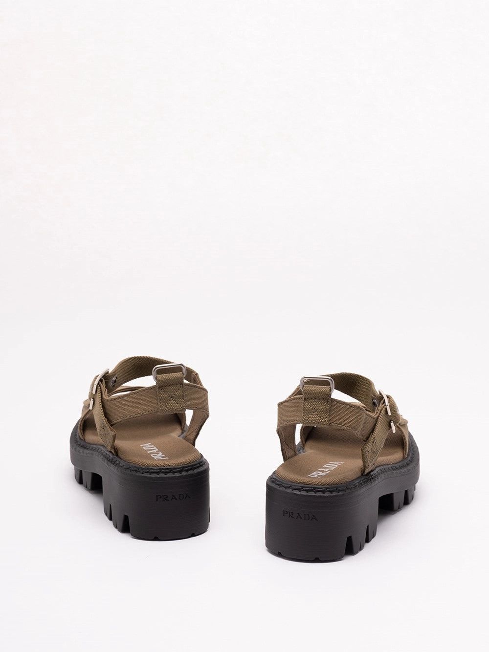 Prada Cotton Sandals Size US 10 / IT 40 - 3 Thumbnail