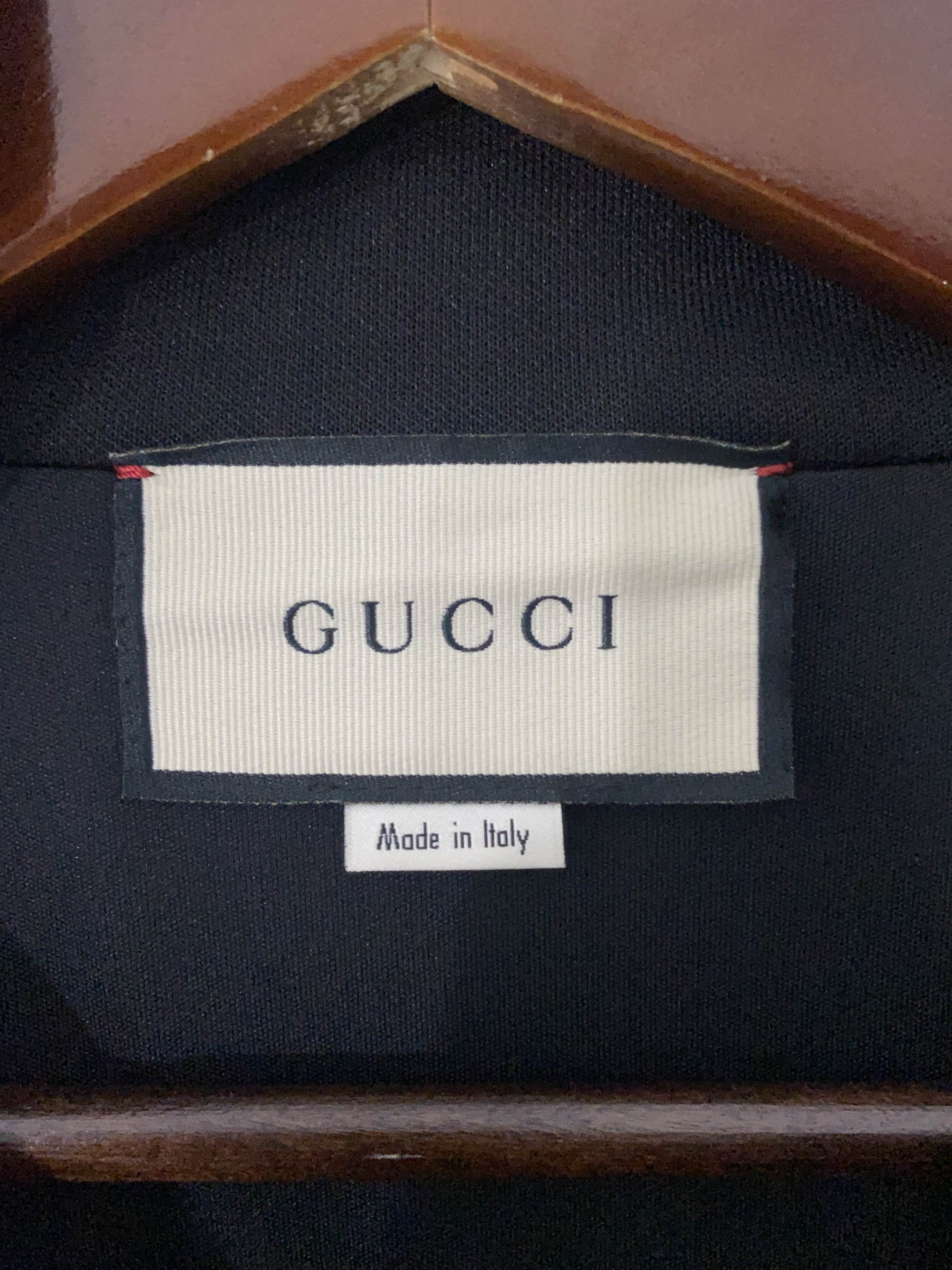 Gucci Gucci Striped Crest Track Jacket Size M Size US M / EU 48-50 / 2 - 3 Thumbnail