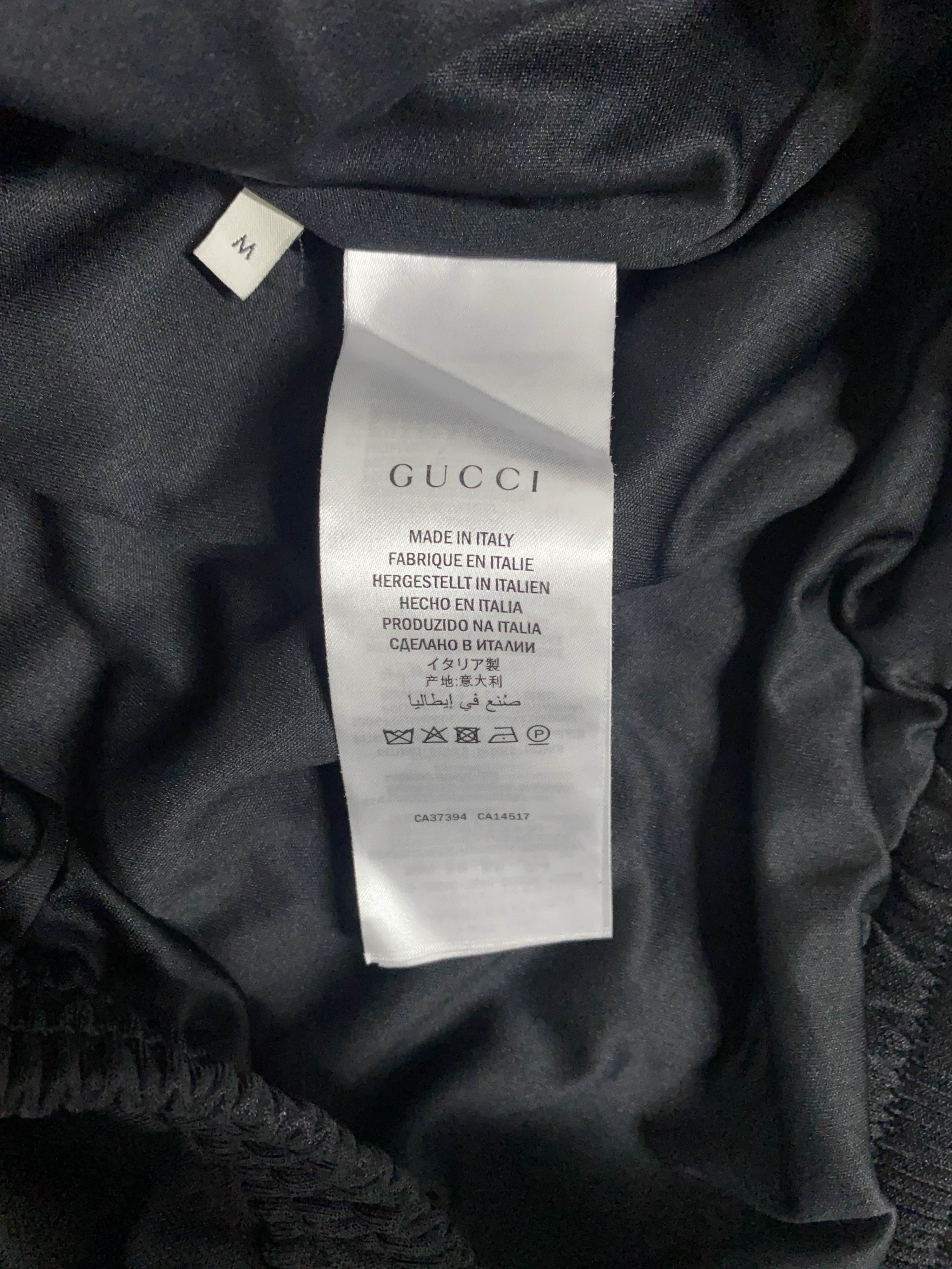 Gucci Gucci Striped Crest Track Jacket Size M Size US M / EU 48-50 / 2 - 4 Thumbnail