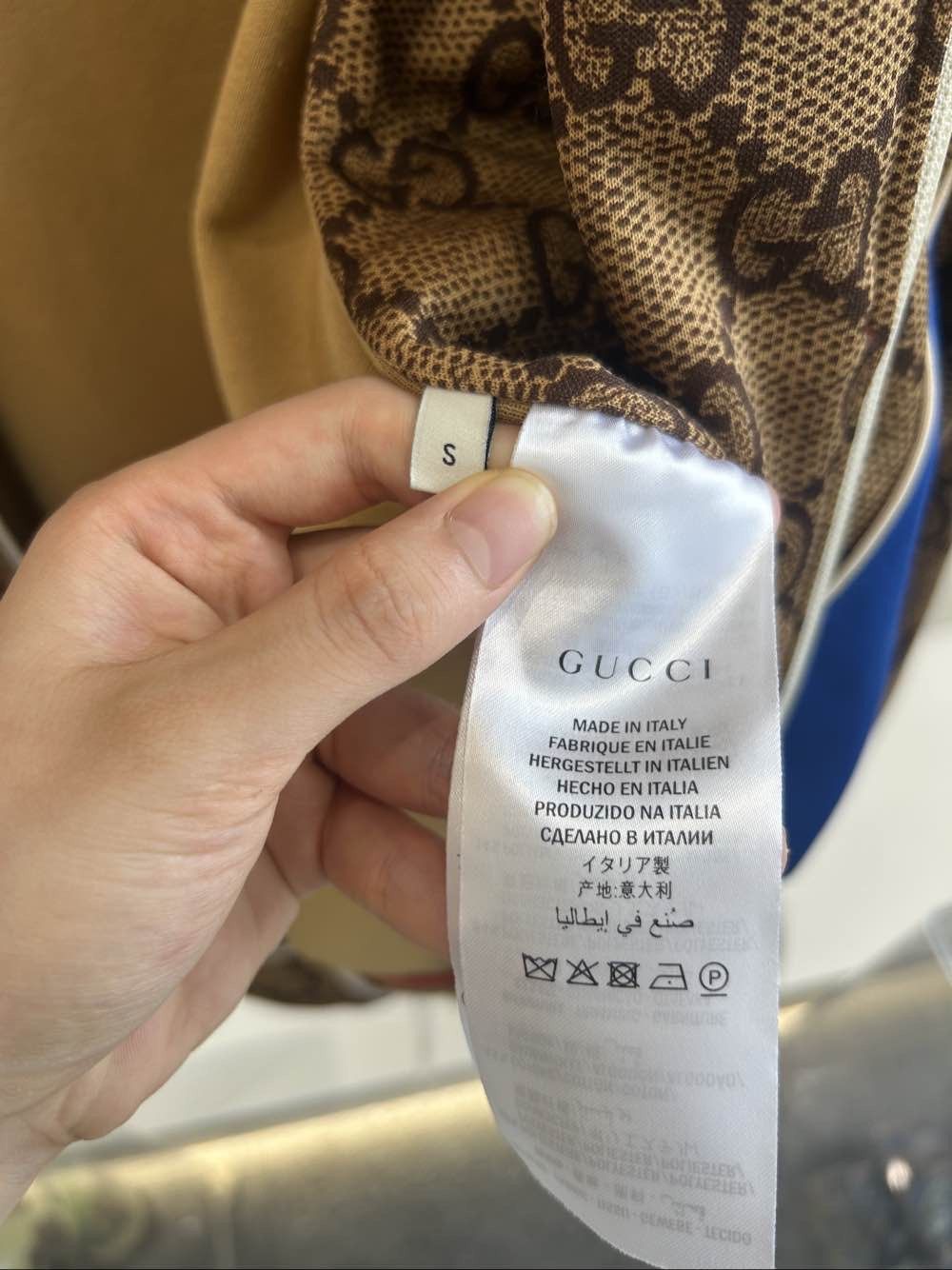 Gucci Gucci GG Chevron Track Jacket Size S Size US S / EU 44-46 / 1 - 4 Thumbnail