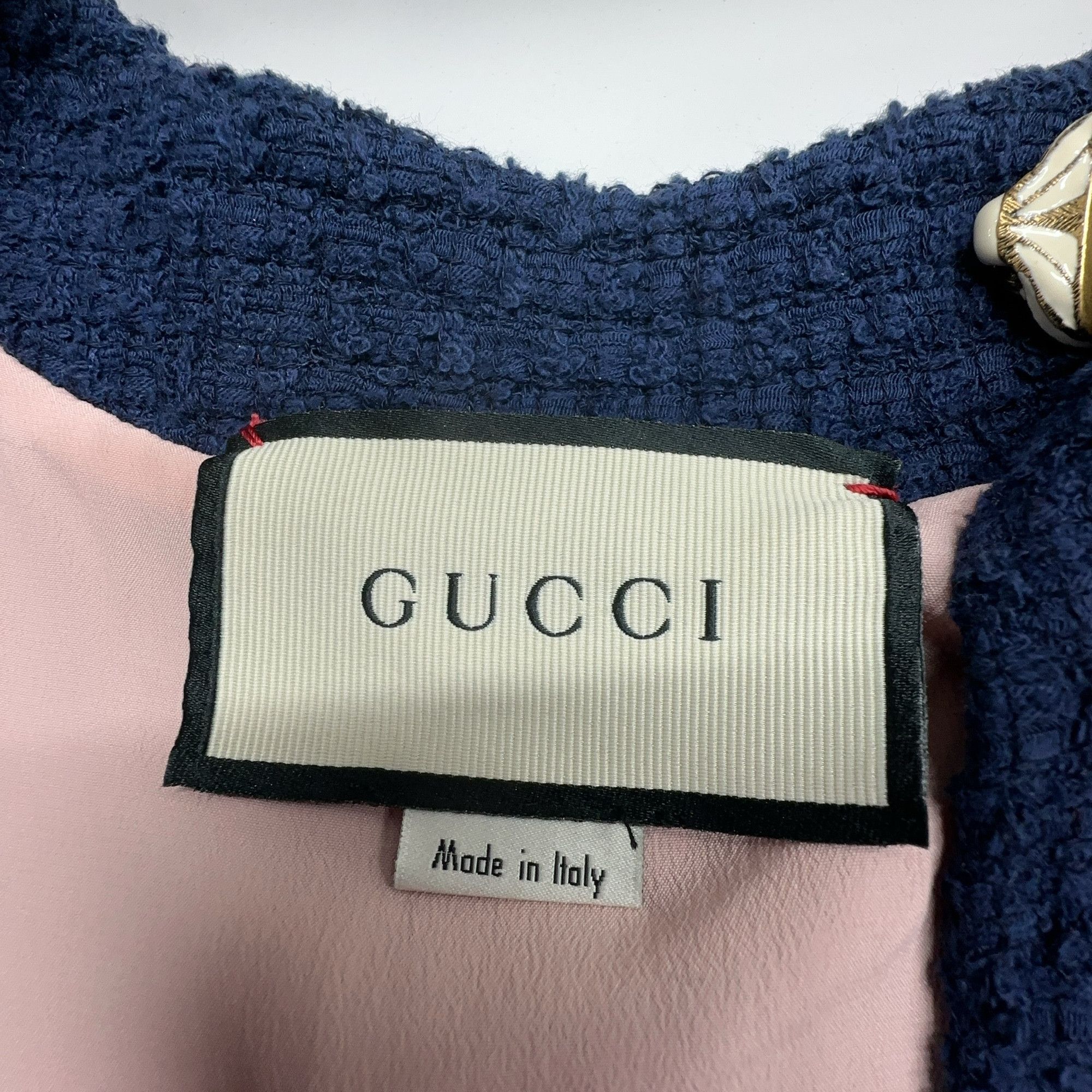 Gucci Gucci Plaid Tweed Mini Dress Size 42 Size M / US 6-8 / IT 42-44 - 3 Thumbnail