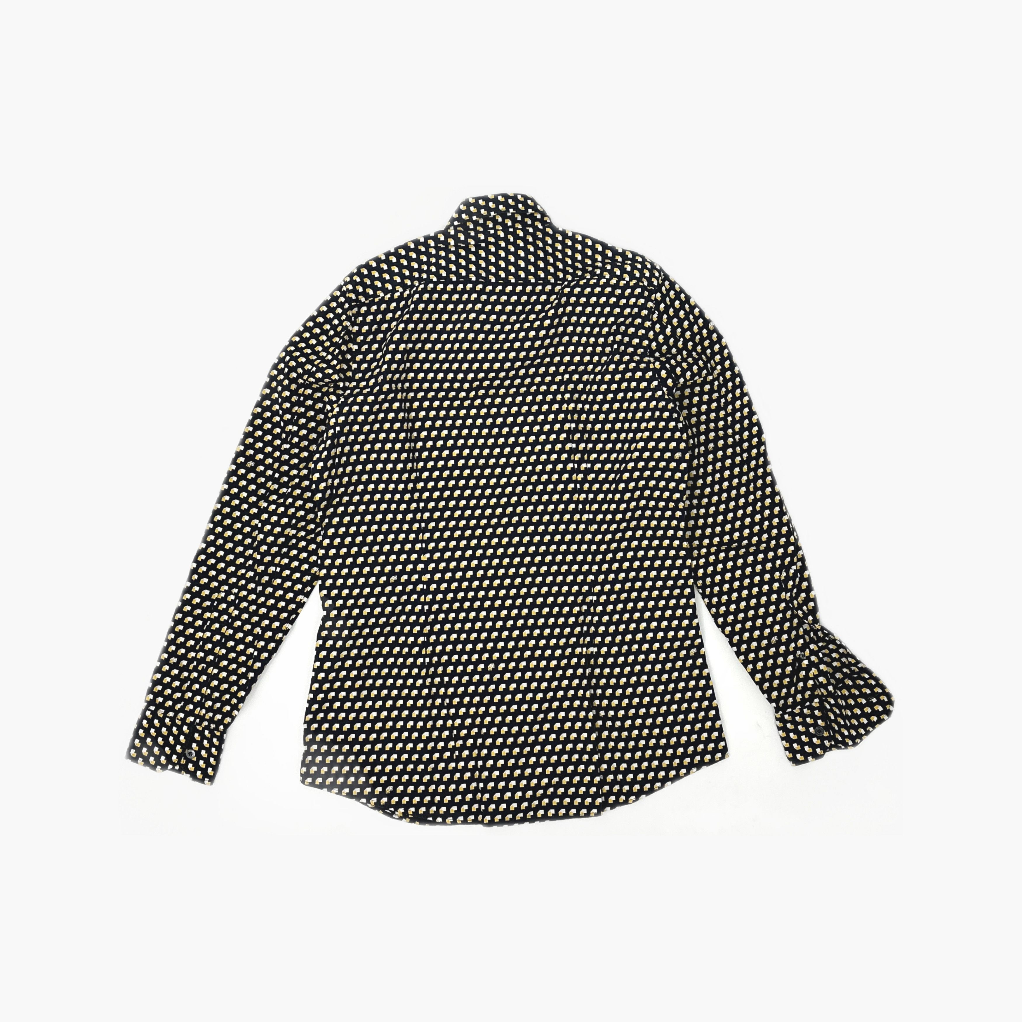 Gucci Gucci Geometric Print Shirt Size M Size US XXS / EU 40 - 2 Thumbnail