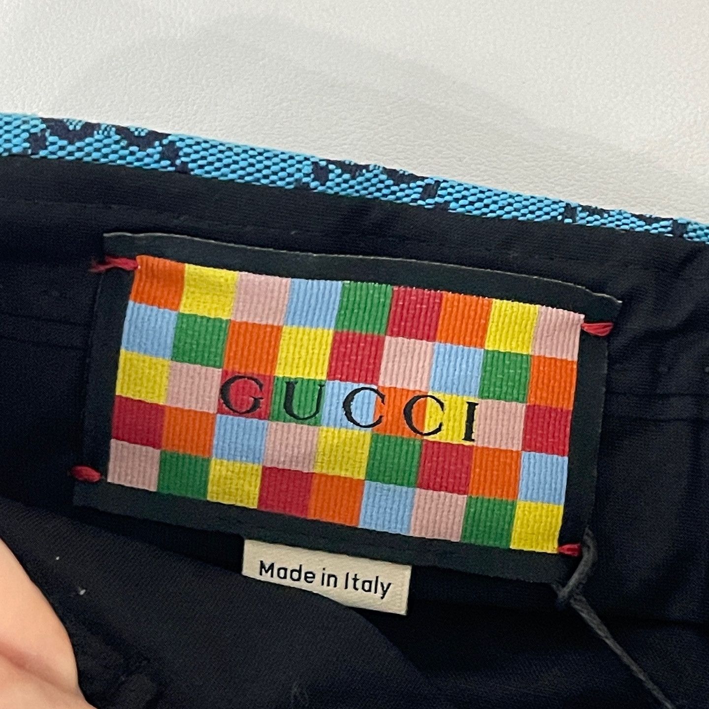 Gucci Gucci GG Monogram Blue Shorts Size 36 Size 25" / US 0 / IT 36 - 3 Thumbnail