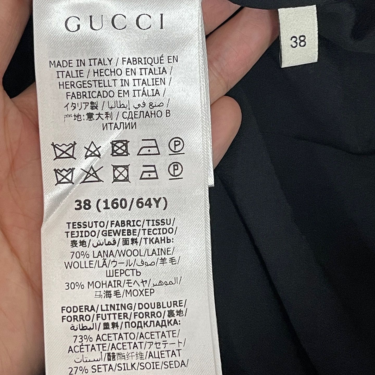 Gucci Gucci Eterotopia Wool Pants Size 38 Size 26" / US 2 / IT 38 - 4 Thumbnail
