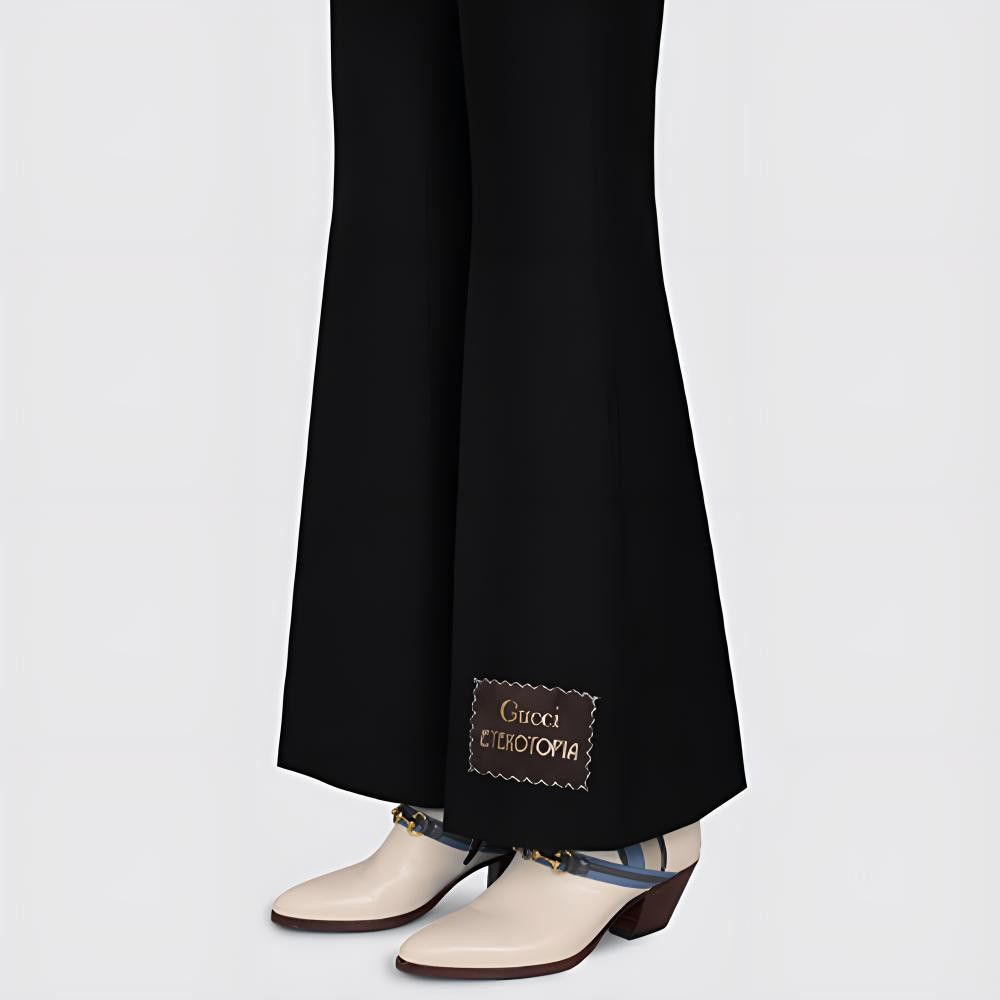 Gucci Gucci Eterotopia Wool Pants Size 38 Size 26" / US 2 / IT 38 - 12 Thumbnail