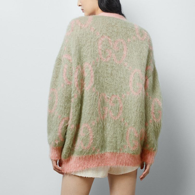 Gucci Gucci GG Mohair Cardigan Size S Size S / US 4 / IT 40 - 7 Thumbnail
