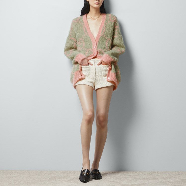 Gucci Gucci GG Mohair Cardigan Size S Size S / US 4 / IT 40 - 5 Thumbnail