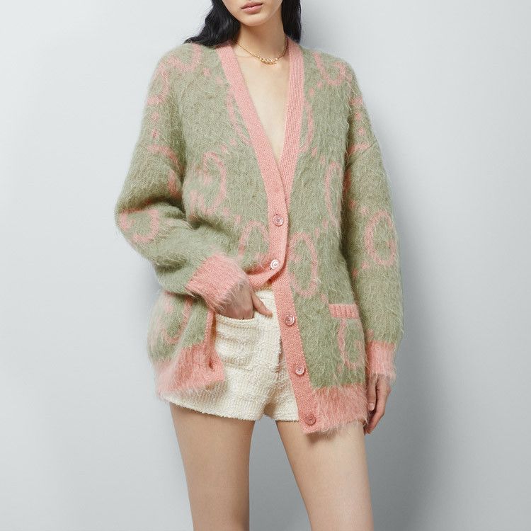 Gucci Gucci GG Mohair Cardigan Size S Size S / US 4 / IT 40 - 6 Thumbnail