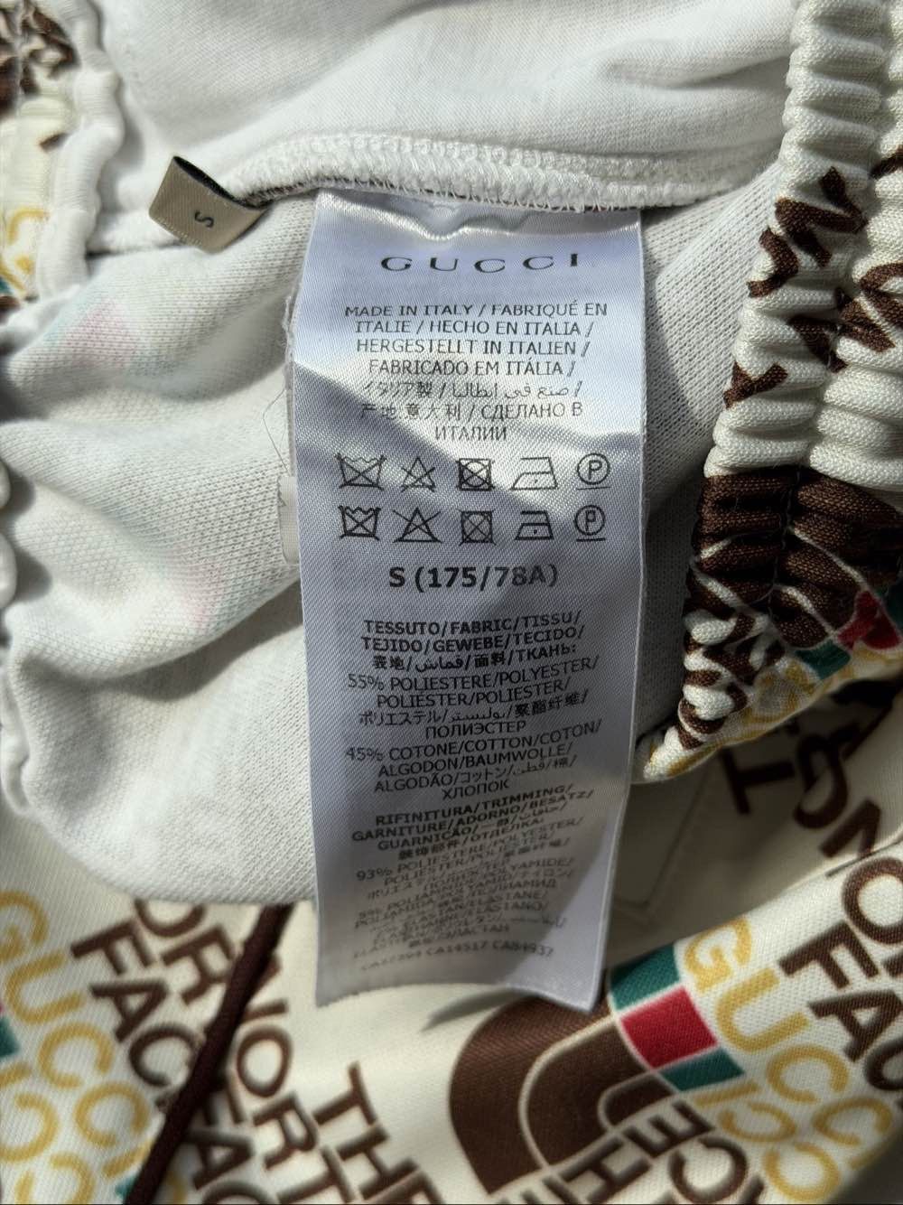 Gucci Gucci x The North Face Logo Print Sweatpants Size S Size US 30 / EU 46 - 4 Thumbnail