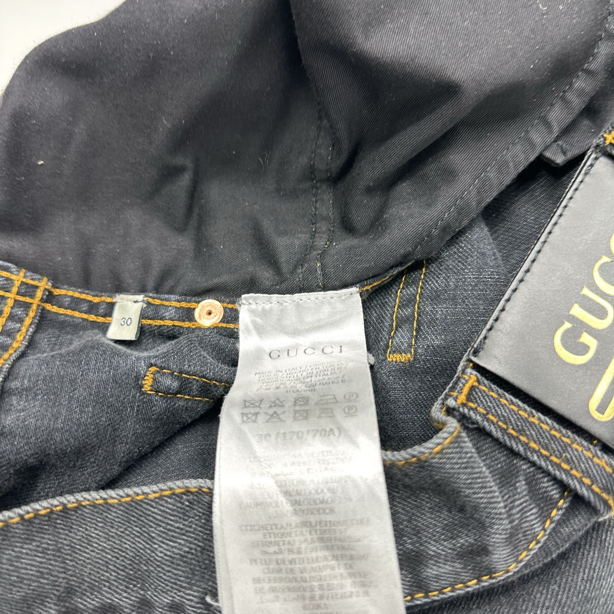 Gucci Gucci Embroidered Jeans US 30 Size US 30 / EU 46 - 4 Thumbnail
