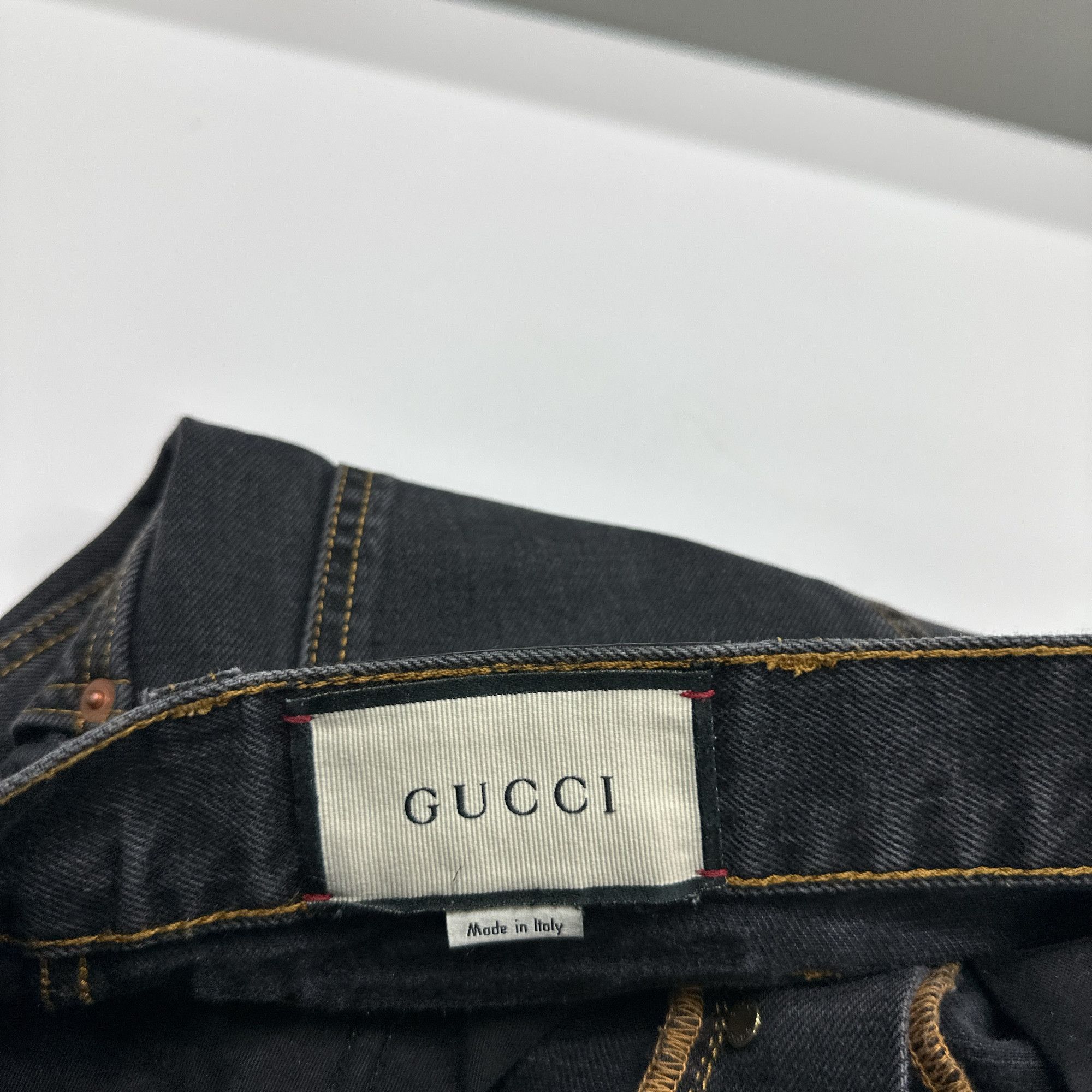 Gucci Gucci Embroidered Jeans US 30 Size US 30 / EU 46 - 3 Thumbnail