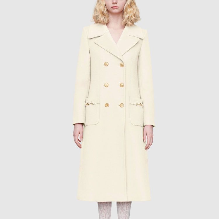 Gucci Gucci Double Breasted Wool Coat Size 36 Size XS / US 0-2 / IT 36-38 - 6 Thumbnail