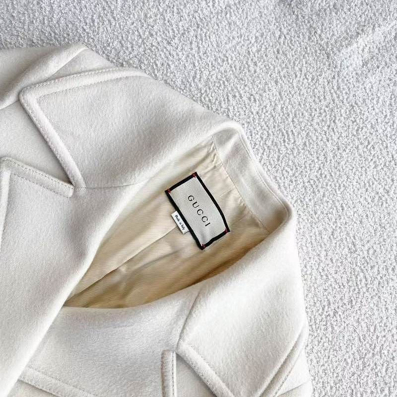 Gucci Gucci Double Breasted Wool Coat Size 36 Size XS / US 0-2 / IT 36-38 - 3 Thumbnail