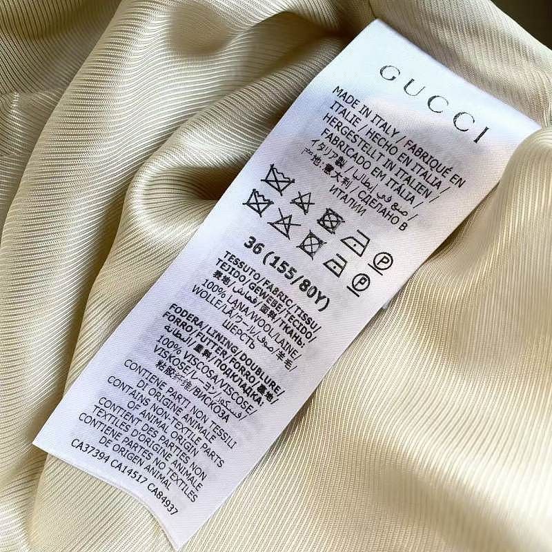 Gucci Gucci Double Breasted Wool Coat Size 36 Size XS / US 0-2 / IT 36-38 - 4 Thumbnail