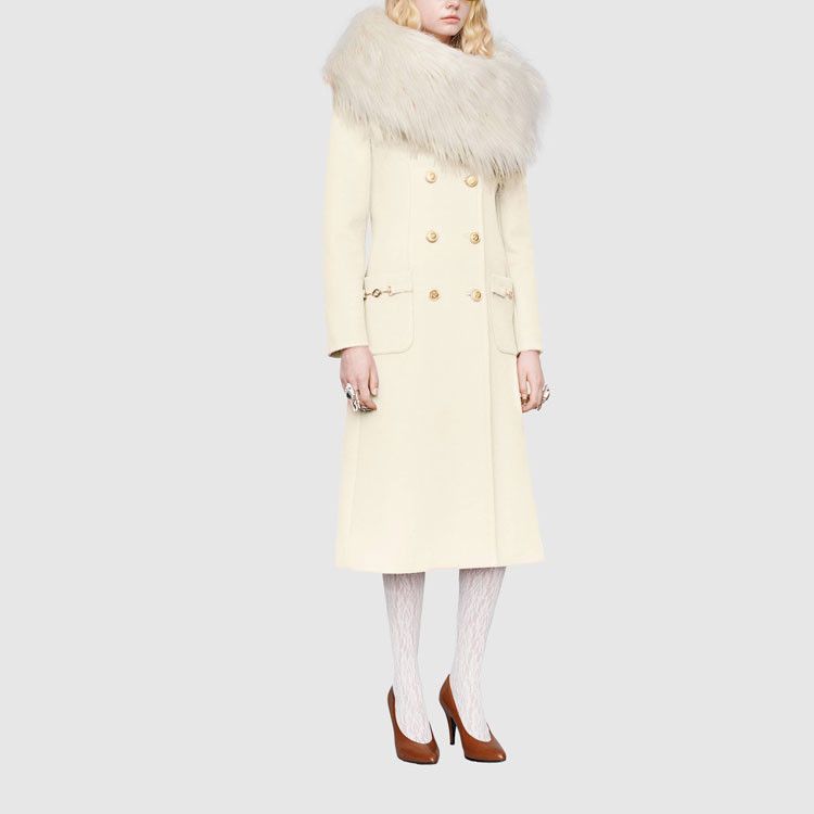 Gucci Gucci Double Breasted Wool Coat Size 36 Size XS / US 0-2 / IT 36-38 - 8 Thumbnail