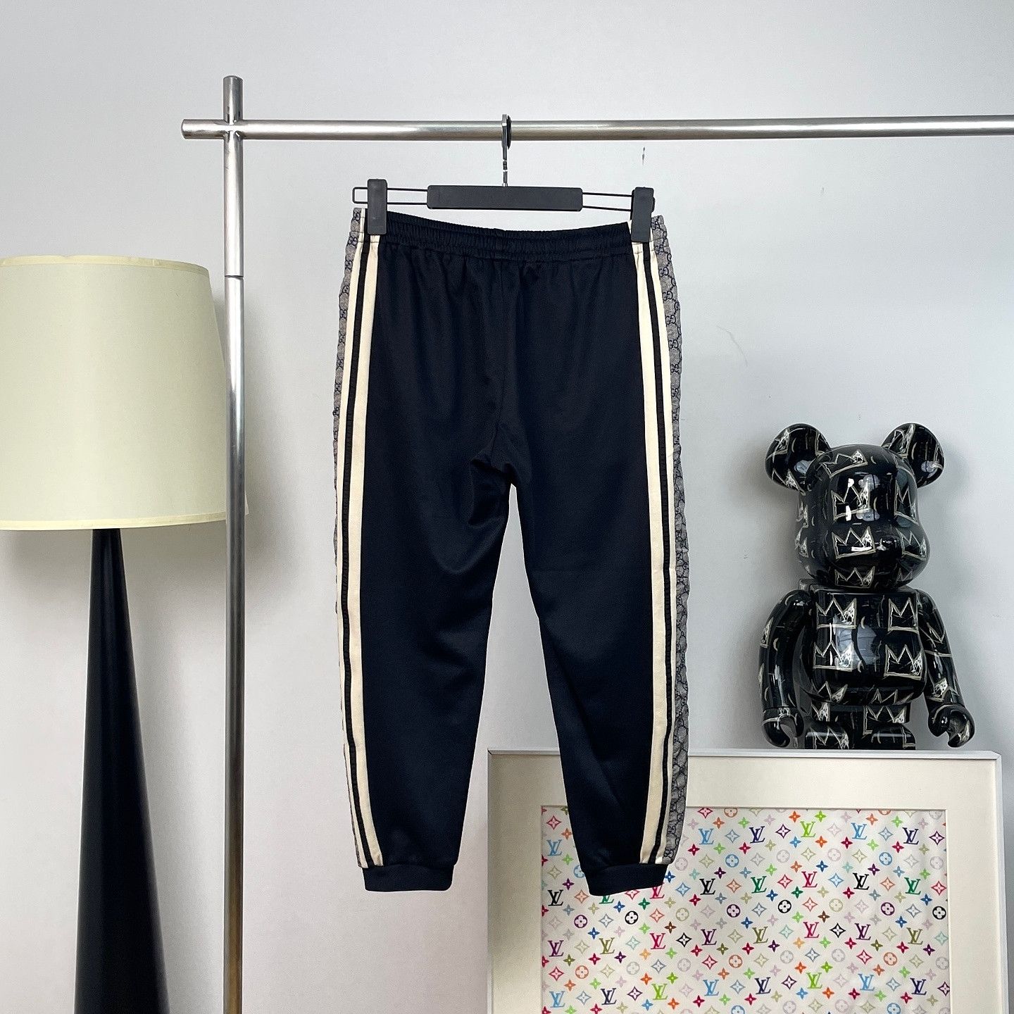 Gucci Gucci GG Monogram Stripe Joggers Size M Size US 32 / EU 48 - 2 Thumbnail