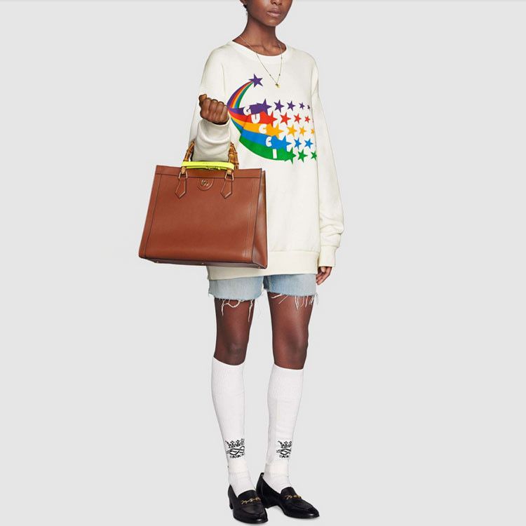 Gucci Gucci Star Logo Sweatshirt Size S Size S / US 4 / IT 40 - 8 Thumbnail
