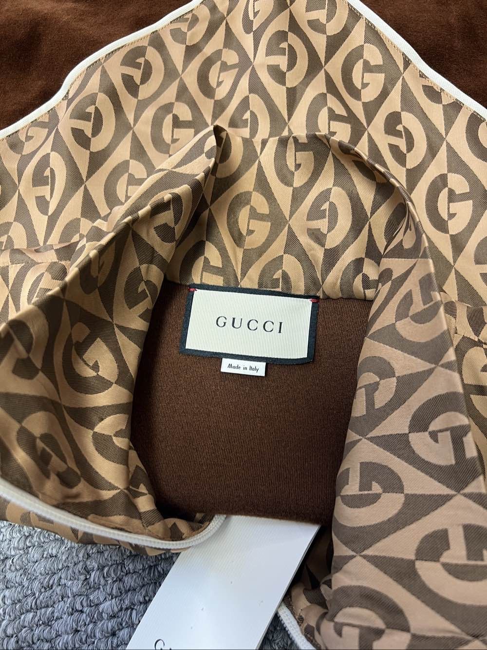 Gucci Gucci Logo Pattern Track Jacket Size XL Size US XL / EU 56 / 4 - 3 Thumbnail