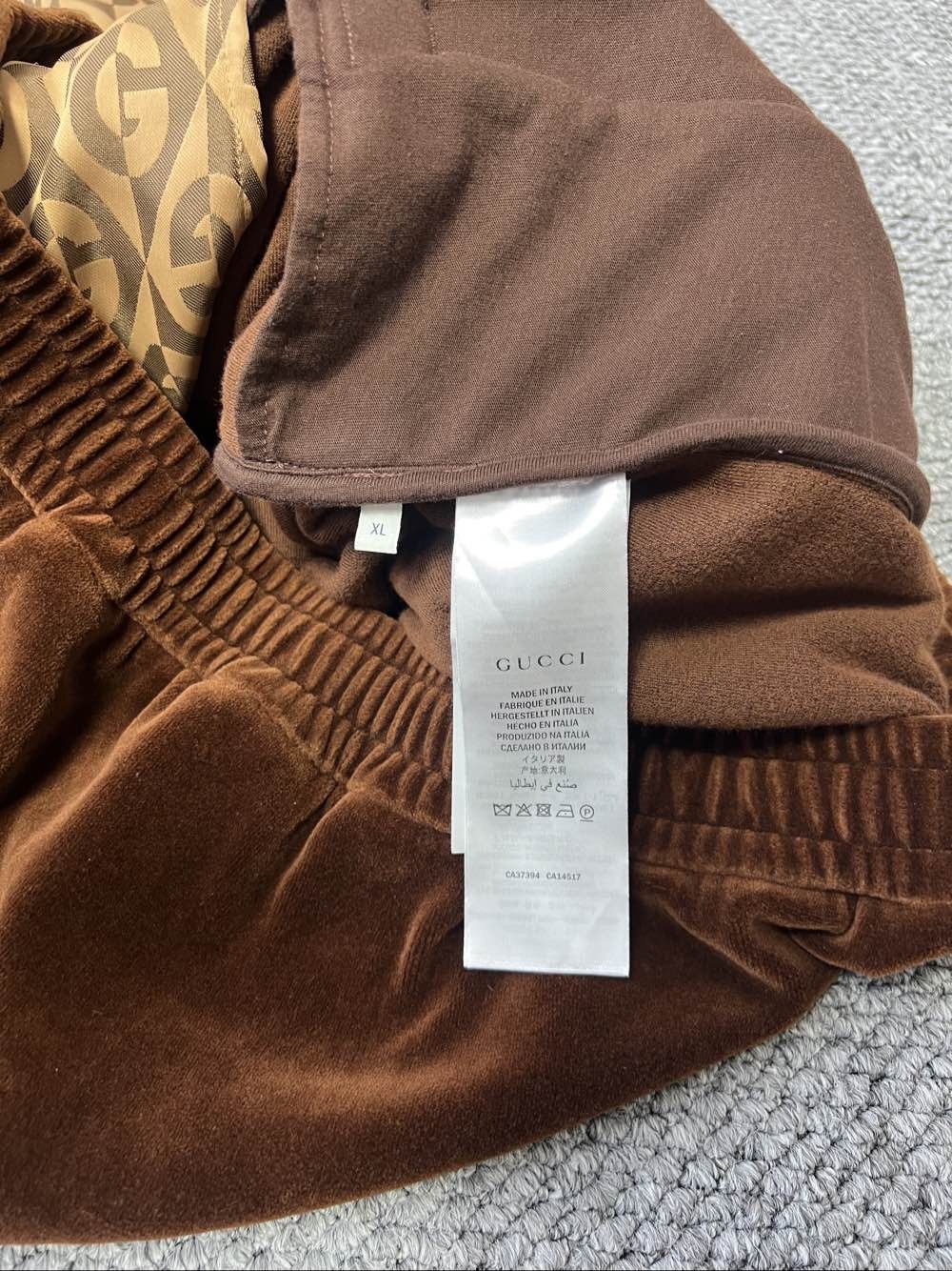Gucci Gucci Logo Pattern Track Jacket Size XL Size US XL / EU 56 / 4 - 4 Thumbnail