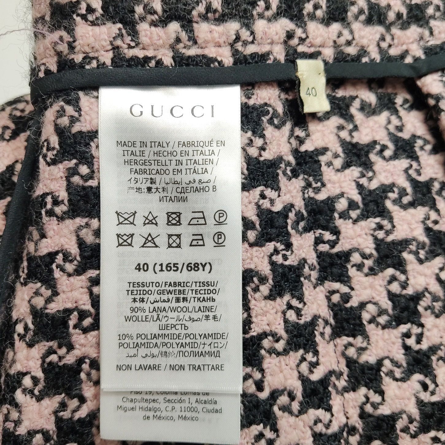 Gucci Gucci Houndstooth Midi Skirt Size 40 Size 27" / US 4 / IT 40 - 15 Thumbnail