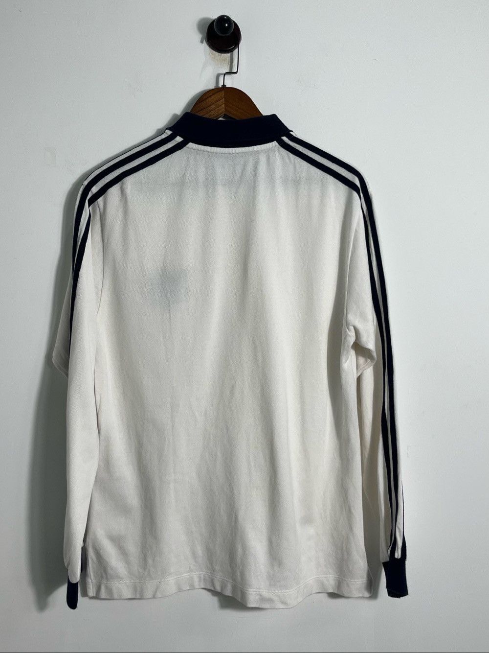 Gucci Gucci x adidas Embroidered Logo Long Sleeve Polo Size S Size US S / EU 44-46 / 1 - 2 Thumbnail