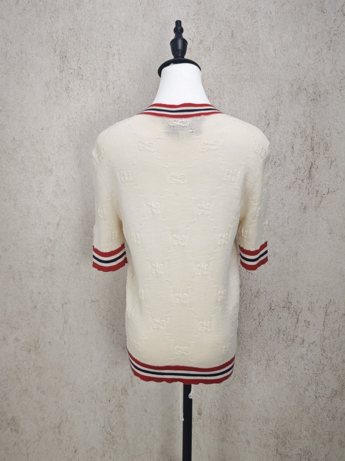 Gucci Gucci GG Logo Knit Sweater Size S Size S / US 4 / IT 40 - 2 Thumbnail